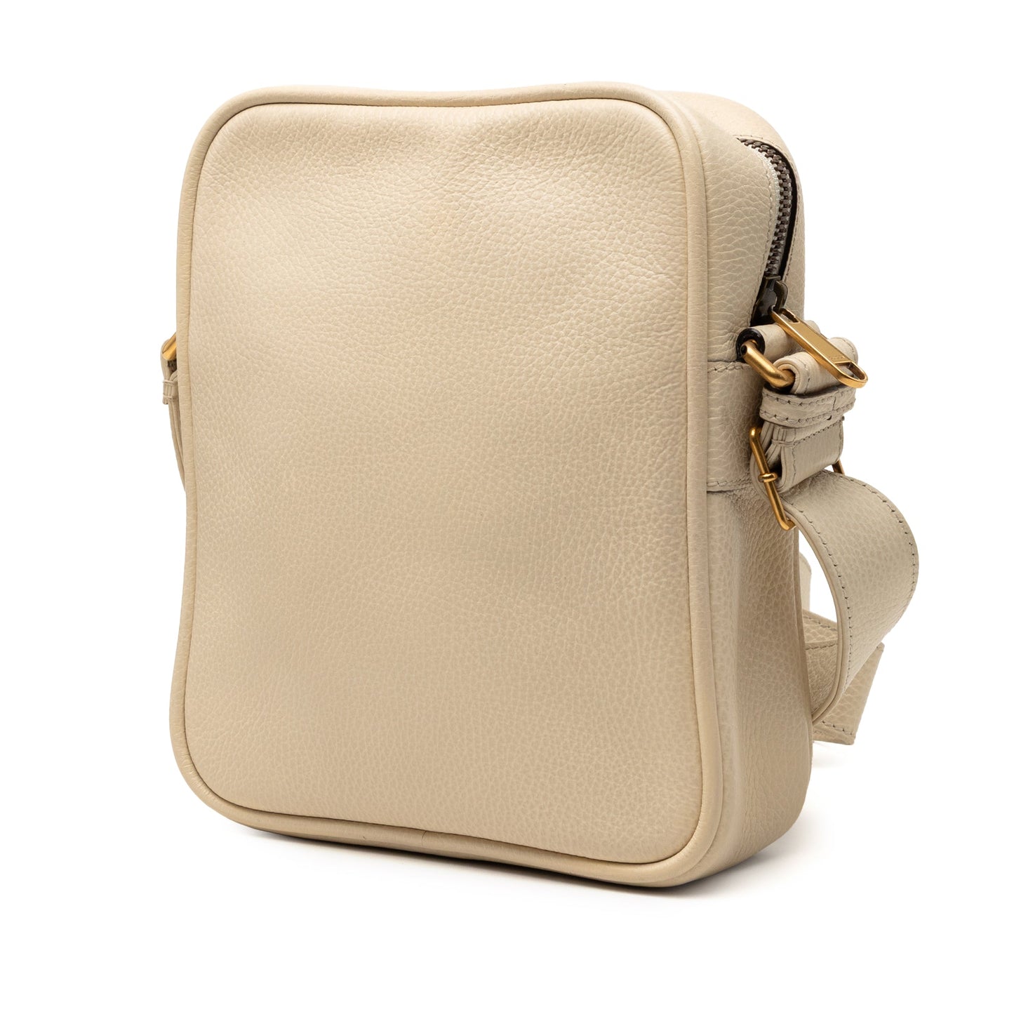 Gucci Grained Calfskin Logo Crossbody