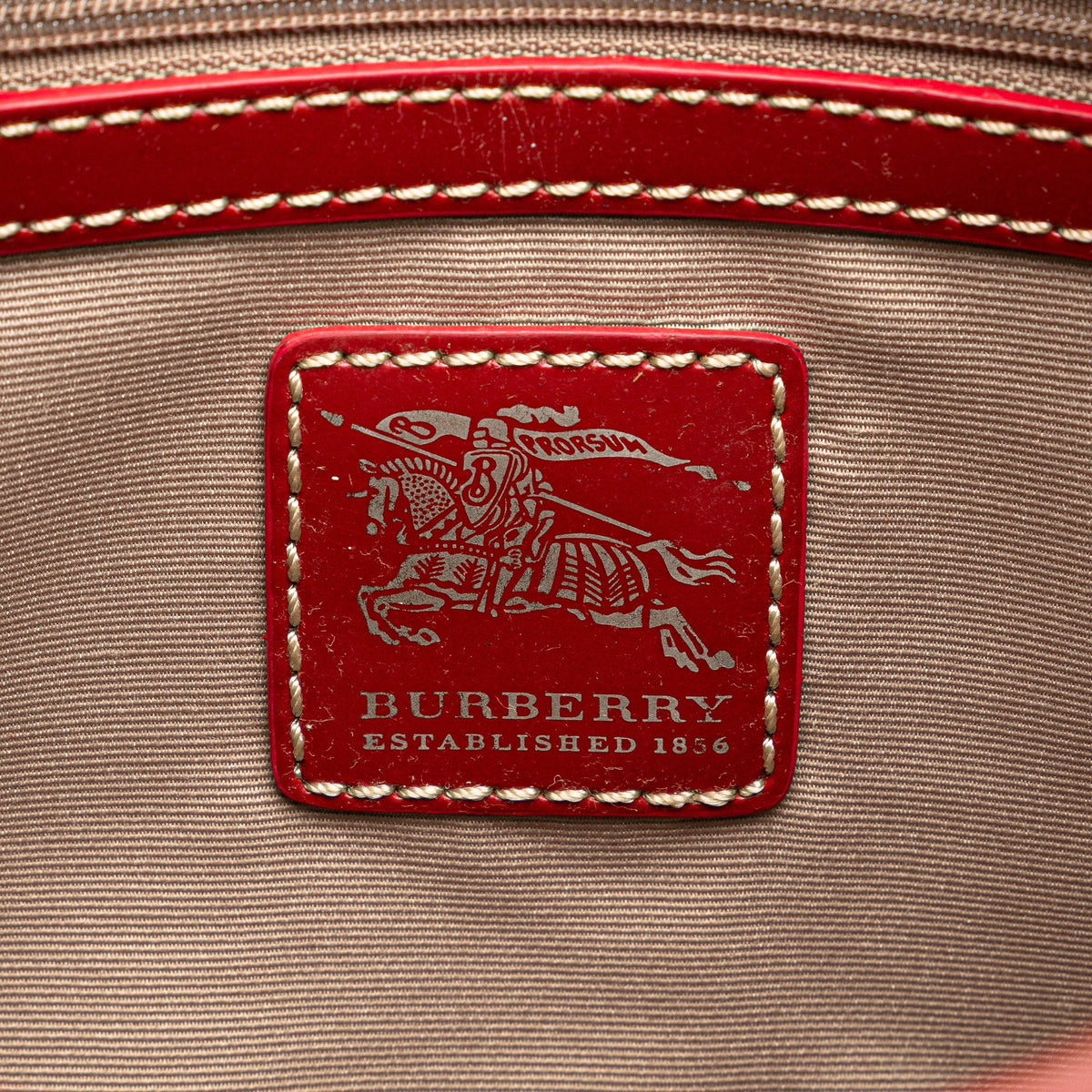 Burberry Supernova Check Coated Canvas Larkin Hobo