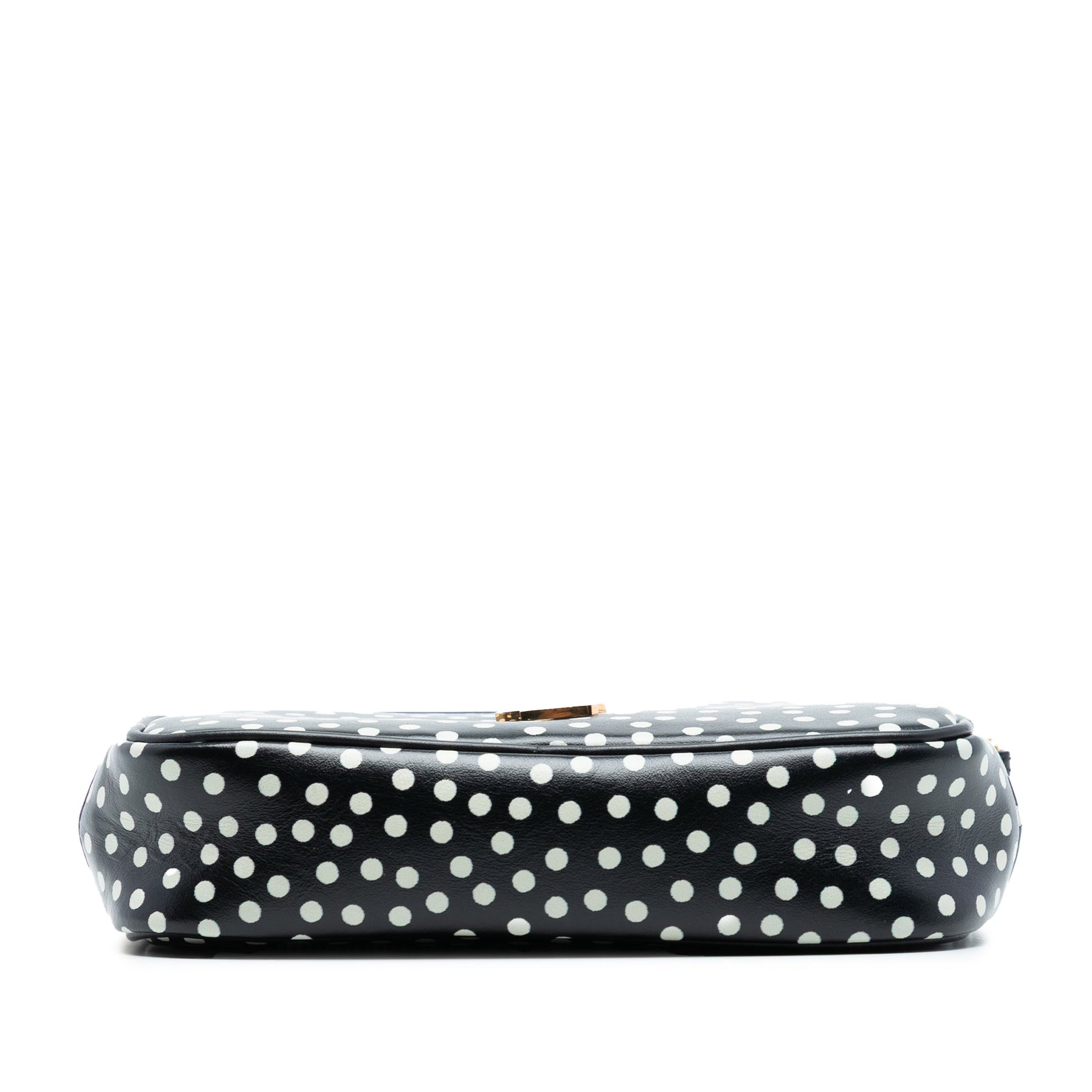 Saint Laurent Mini Calfskin Monogram Polka Dot Lou Camera Bag