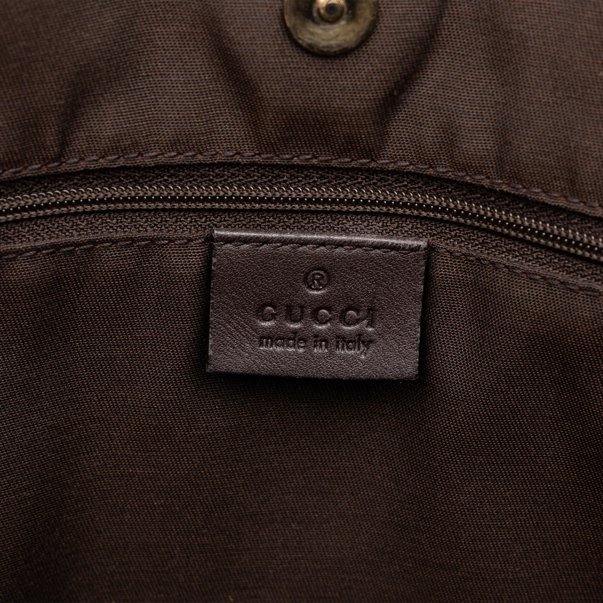Gucci GG Canvas New Britt Tote — Beige