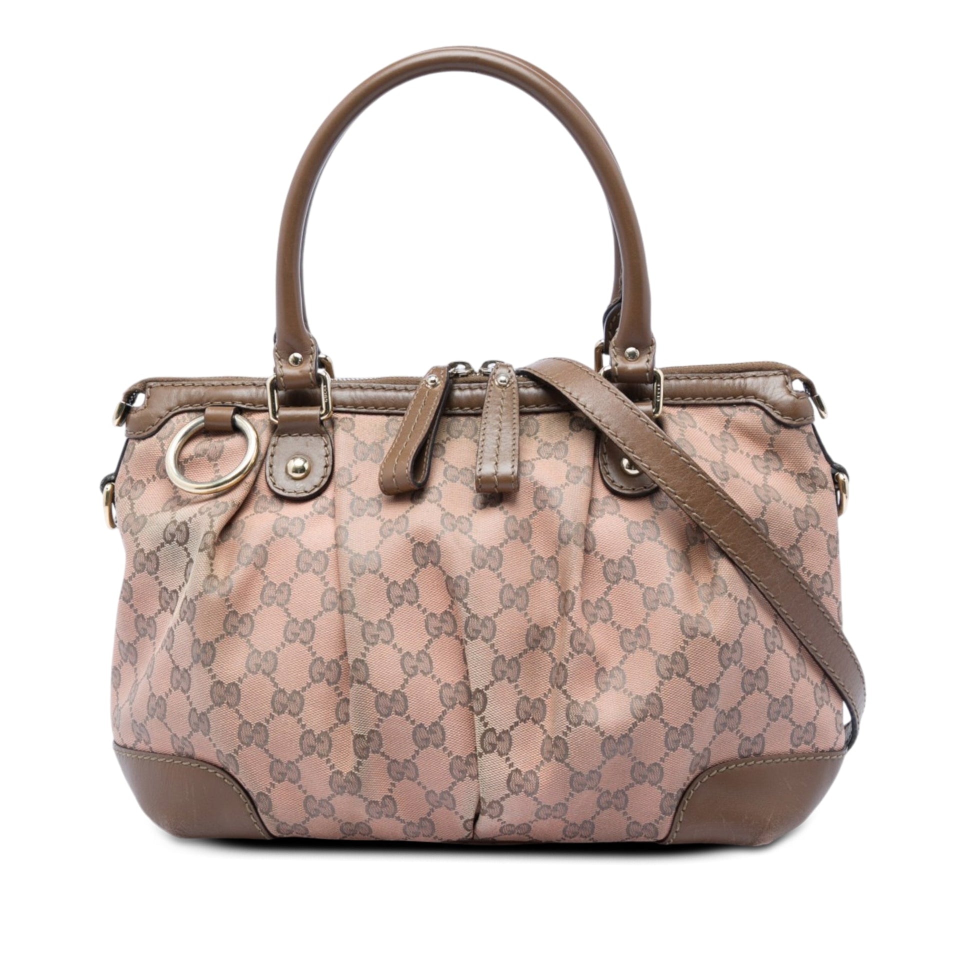 Gucci GG Canvas Sukey Satchel