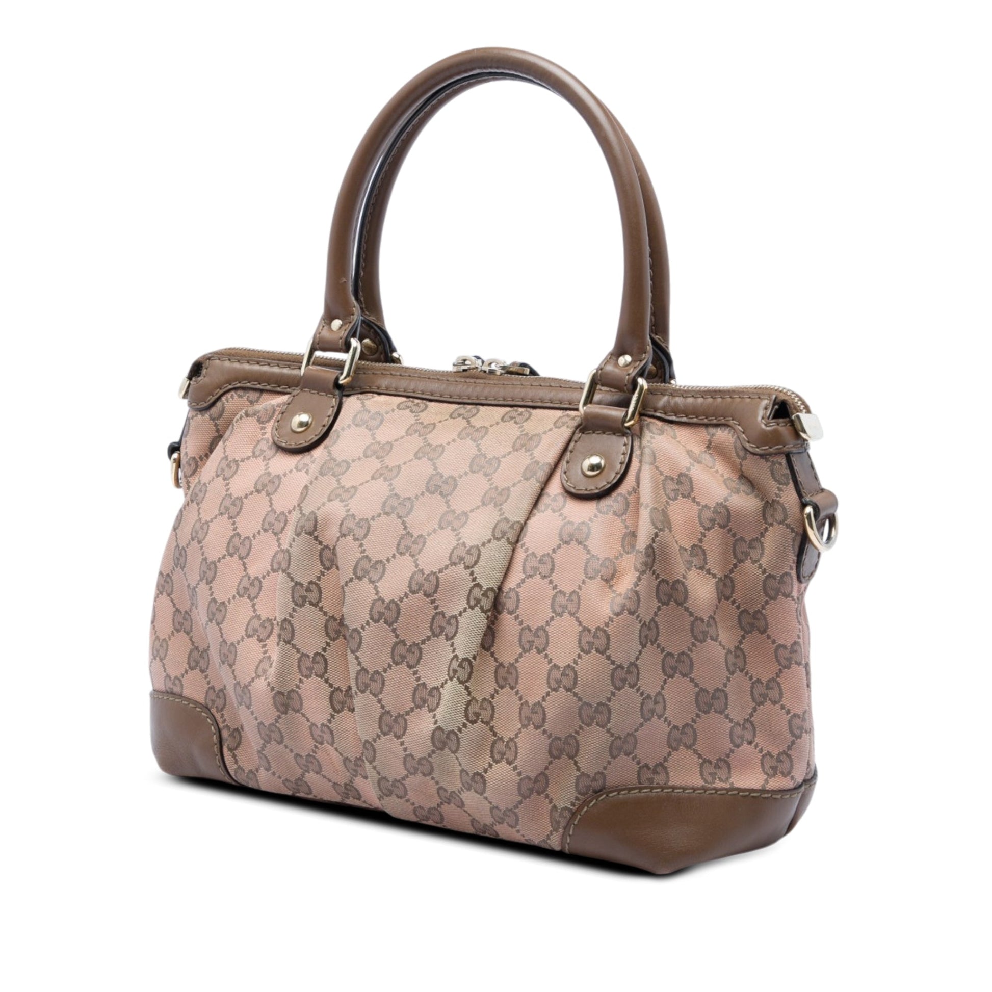 Gucci GG Canvas Sukey Satchel