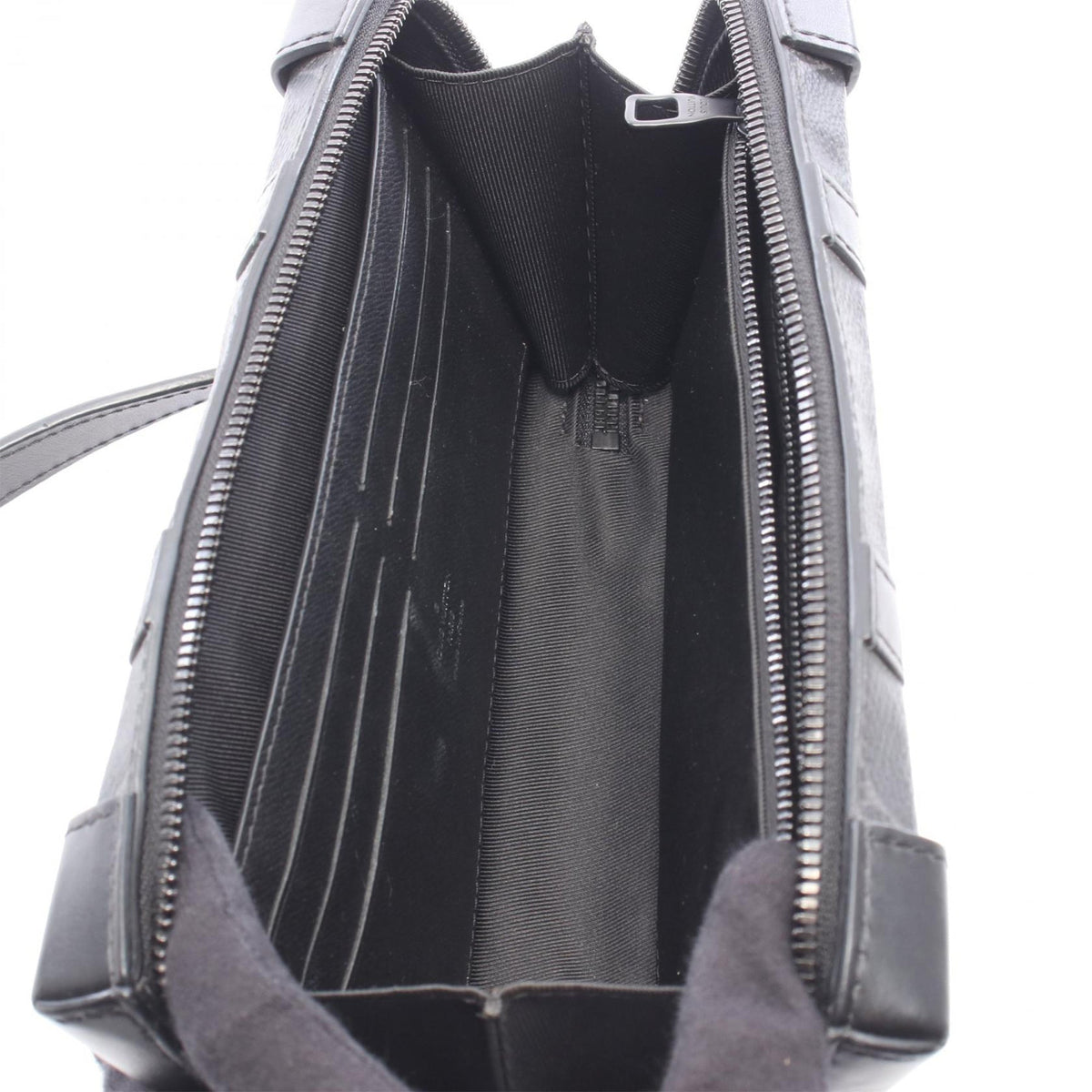 Louis Vuitton Monogram Eclipse Soft Trunk Wallet Crossbody — Black
