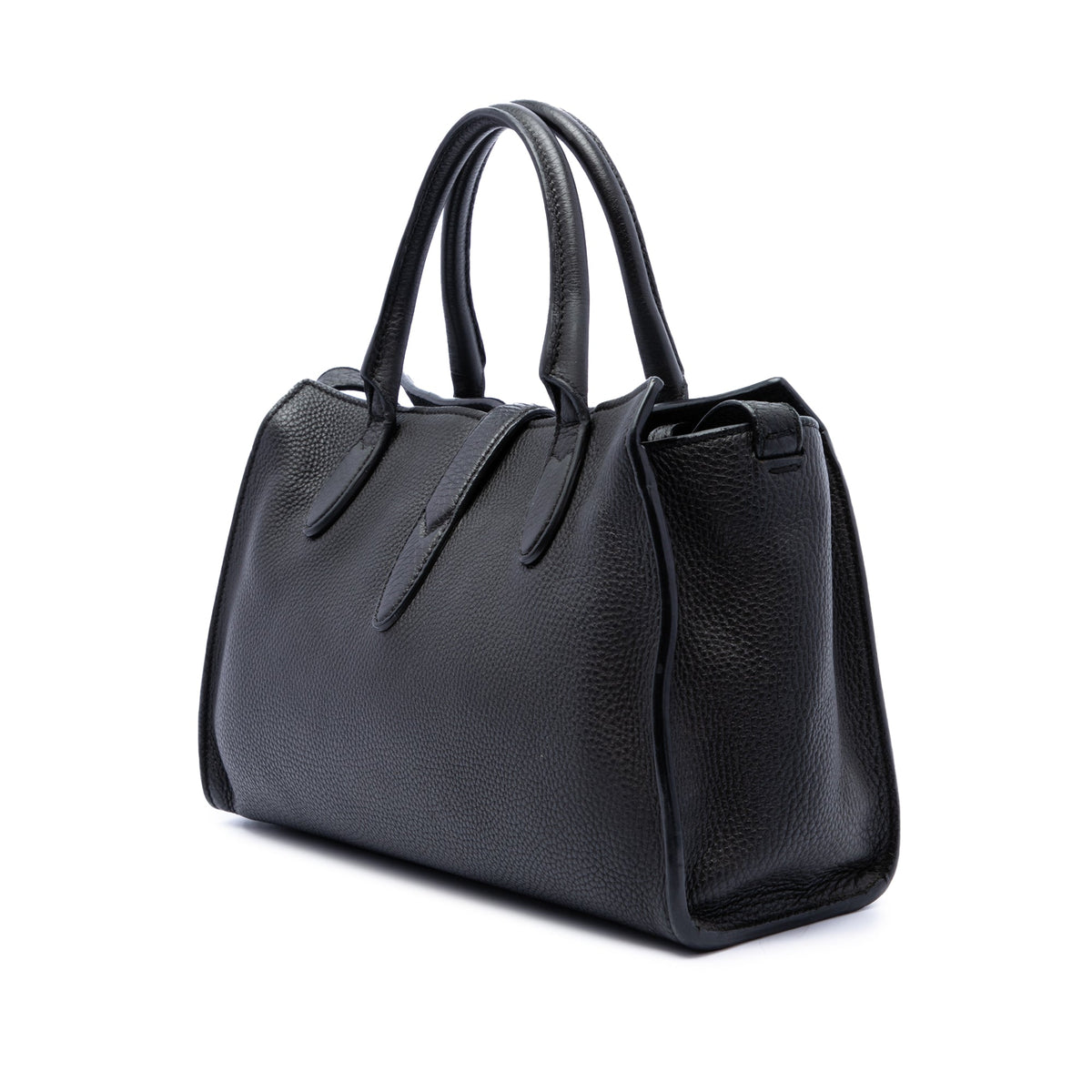 Gucci Small Grained Calfskin Soft Jackie Tote — Black