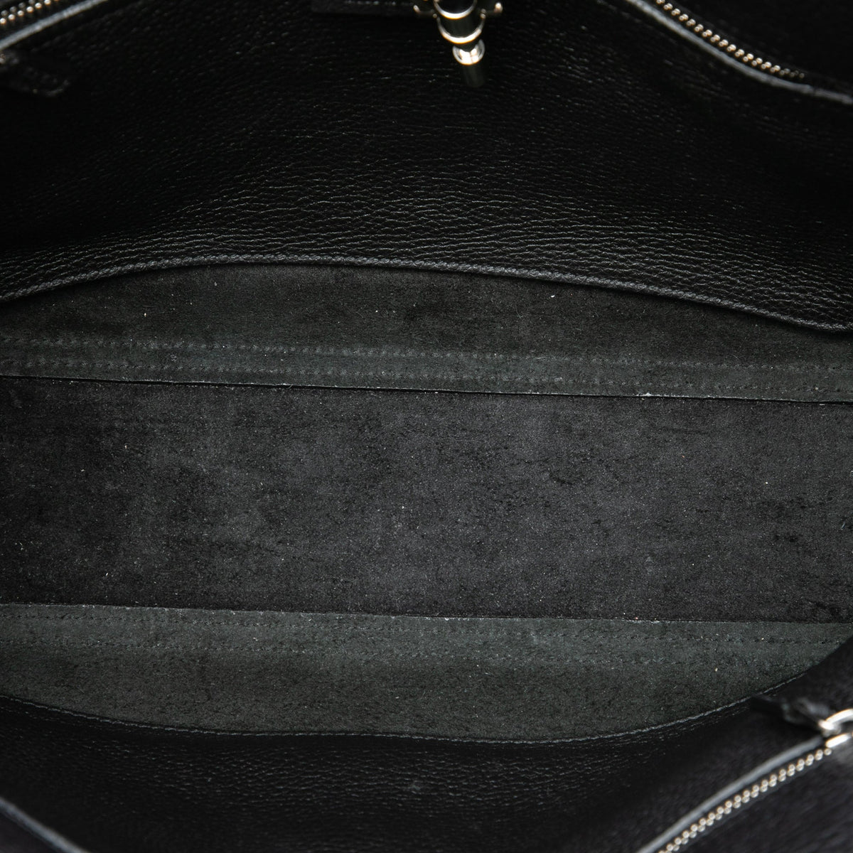Gucci Small Grained Calfskin Soft Jackie Tote — Black