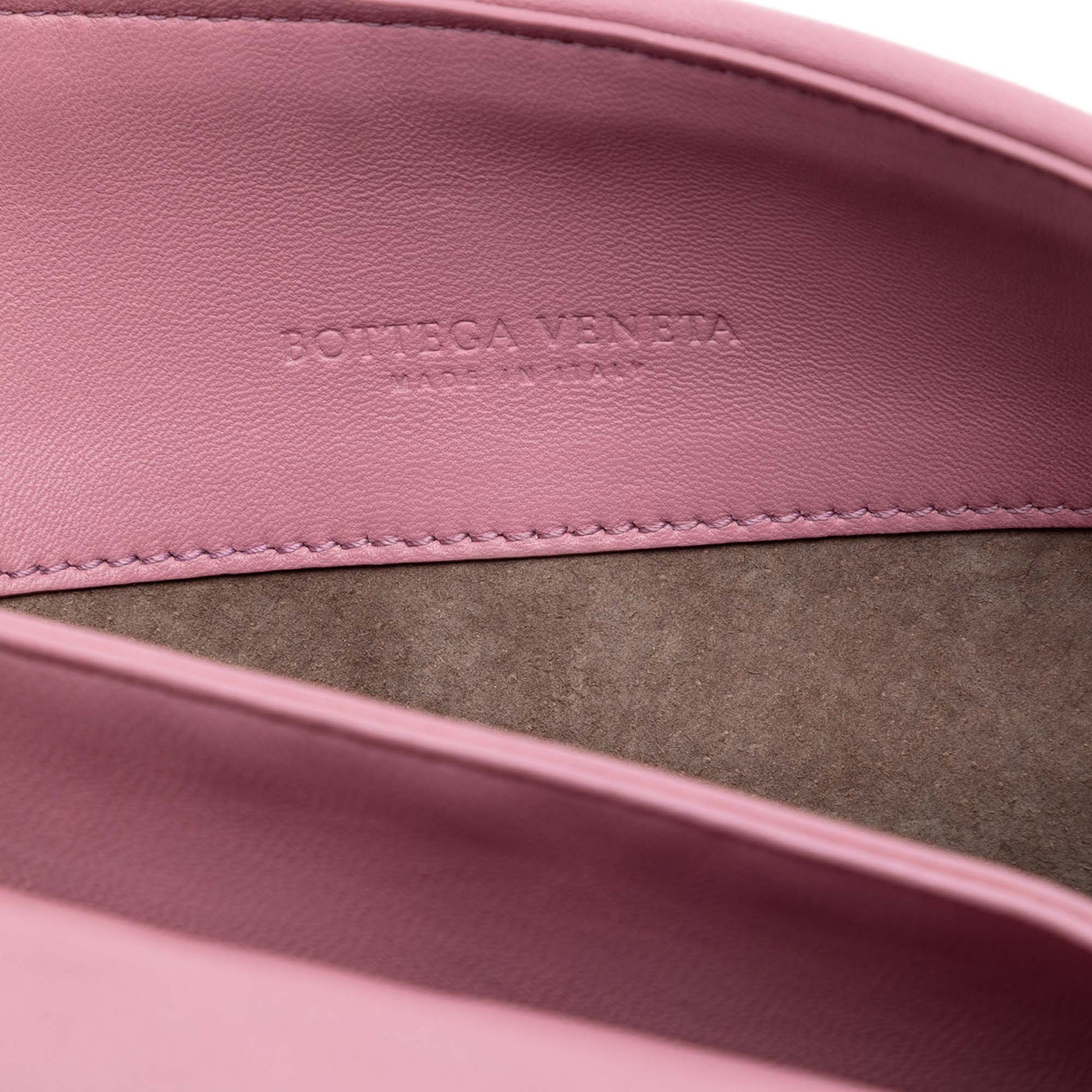 Bottega Veneta Small Nappa Intrecciato Olimpia Shoulder Bag