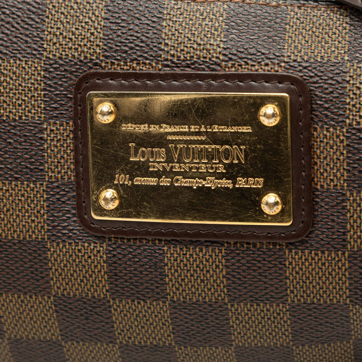 Louis Vuitton Damier Ebene Eva — Brown