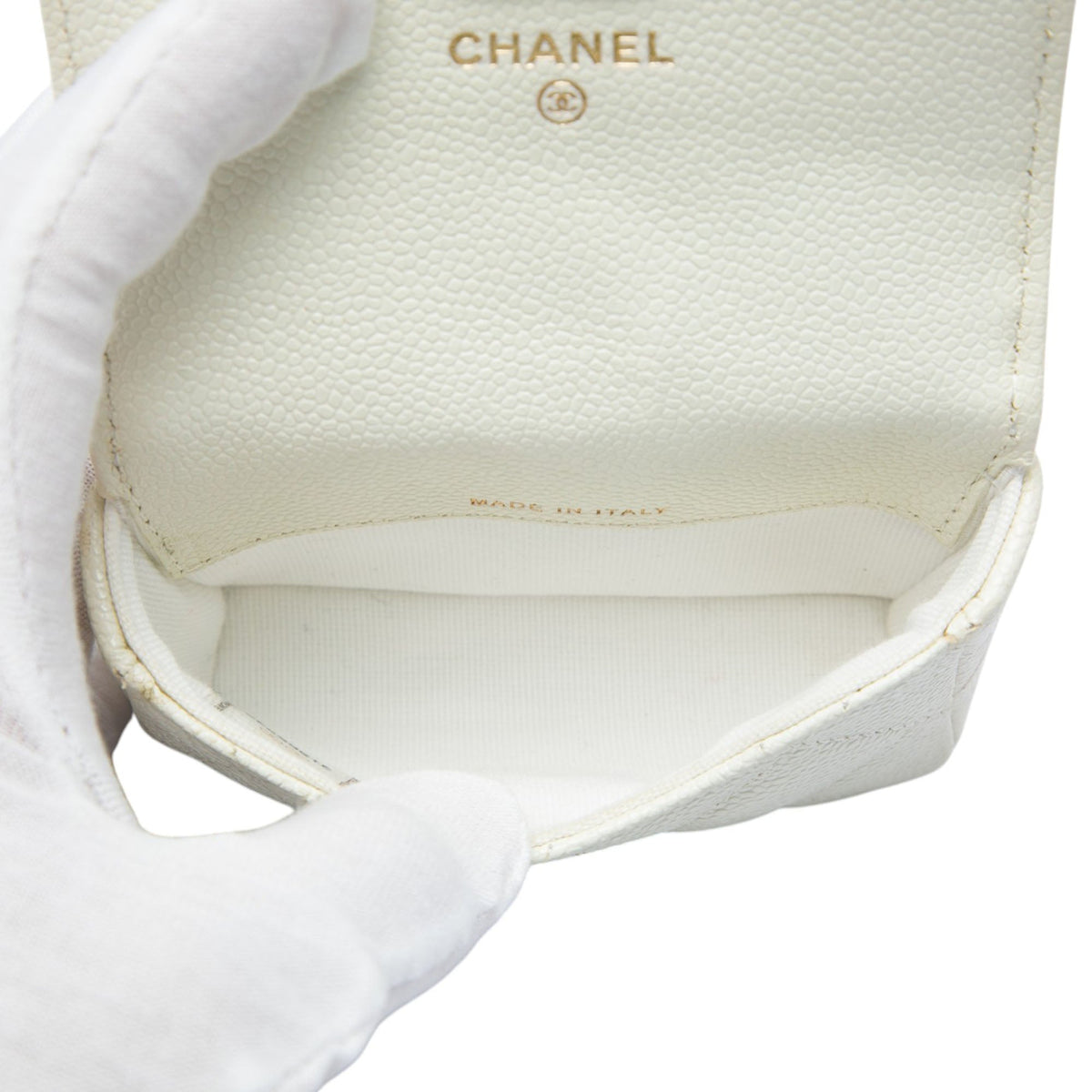 Chanel Quilted Caviar Melody Chain Belt Bag
