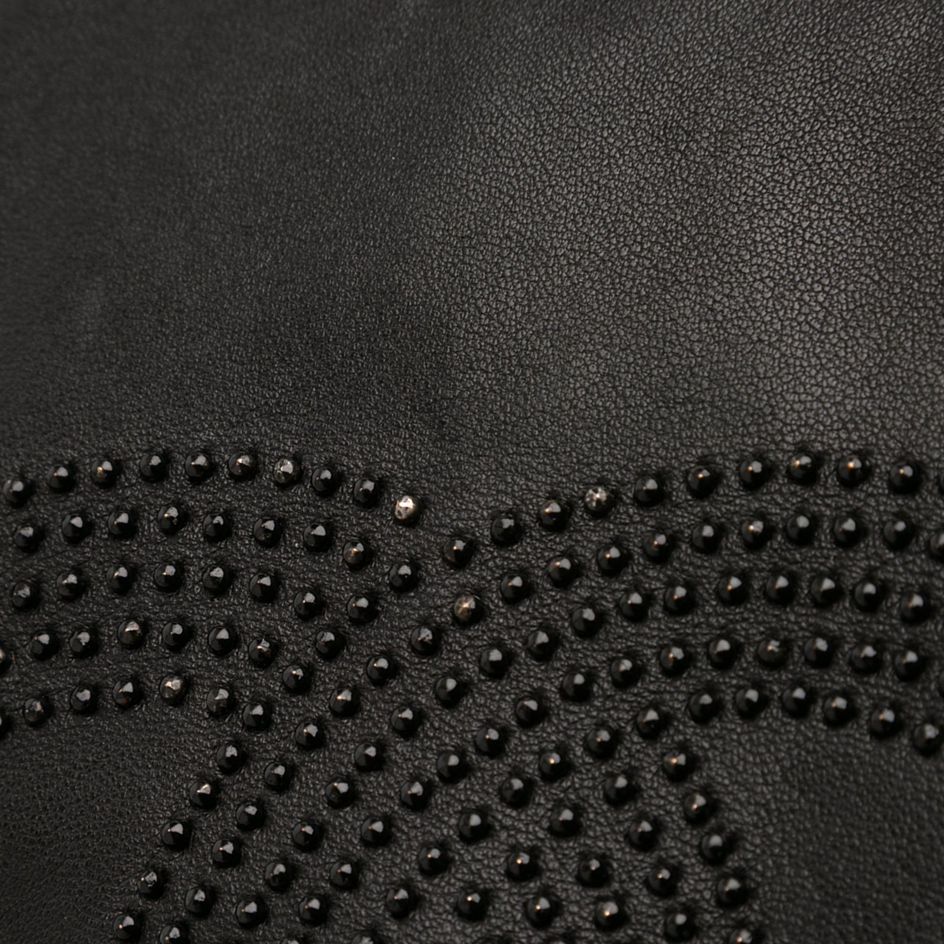 Chanel Lambskin Studded CC Accordion Flap