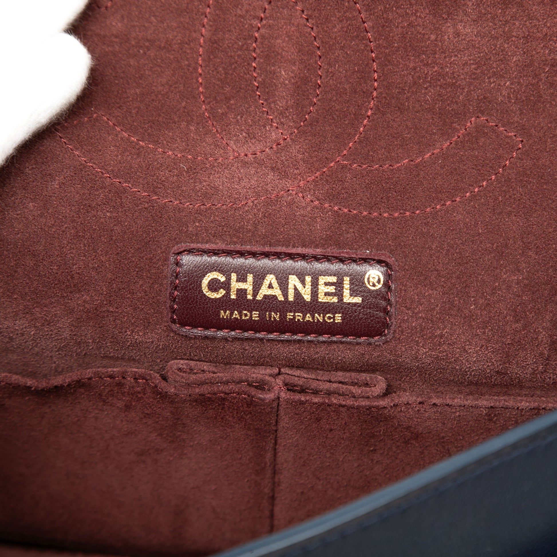 Chanel Calfskin Reissue 2.55 Medallion Nude Double Flap 225