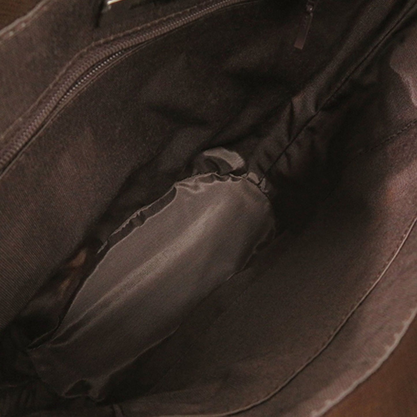 House Check Canvas Bucket Bag