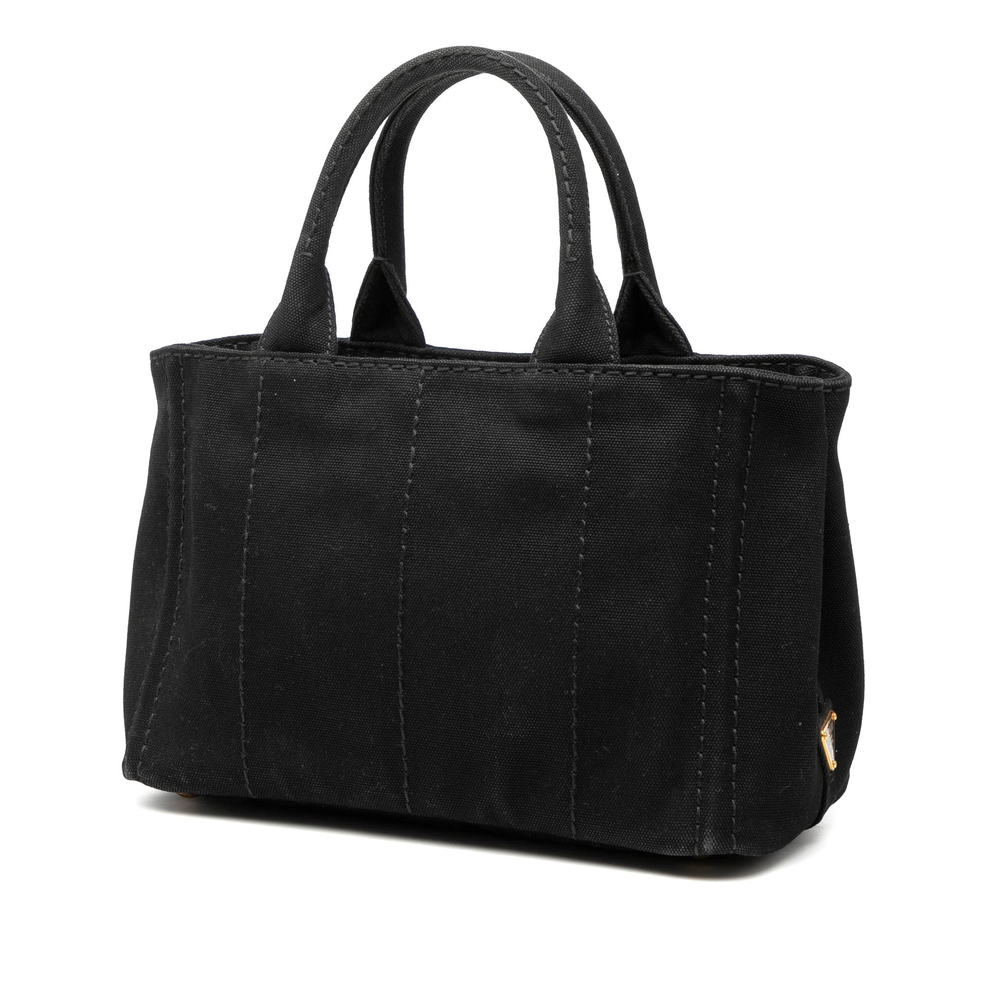 Prada Small Canvas Canapa Logo Satchel