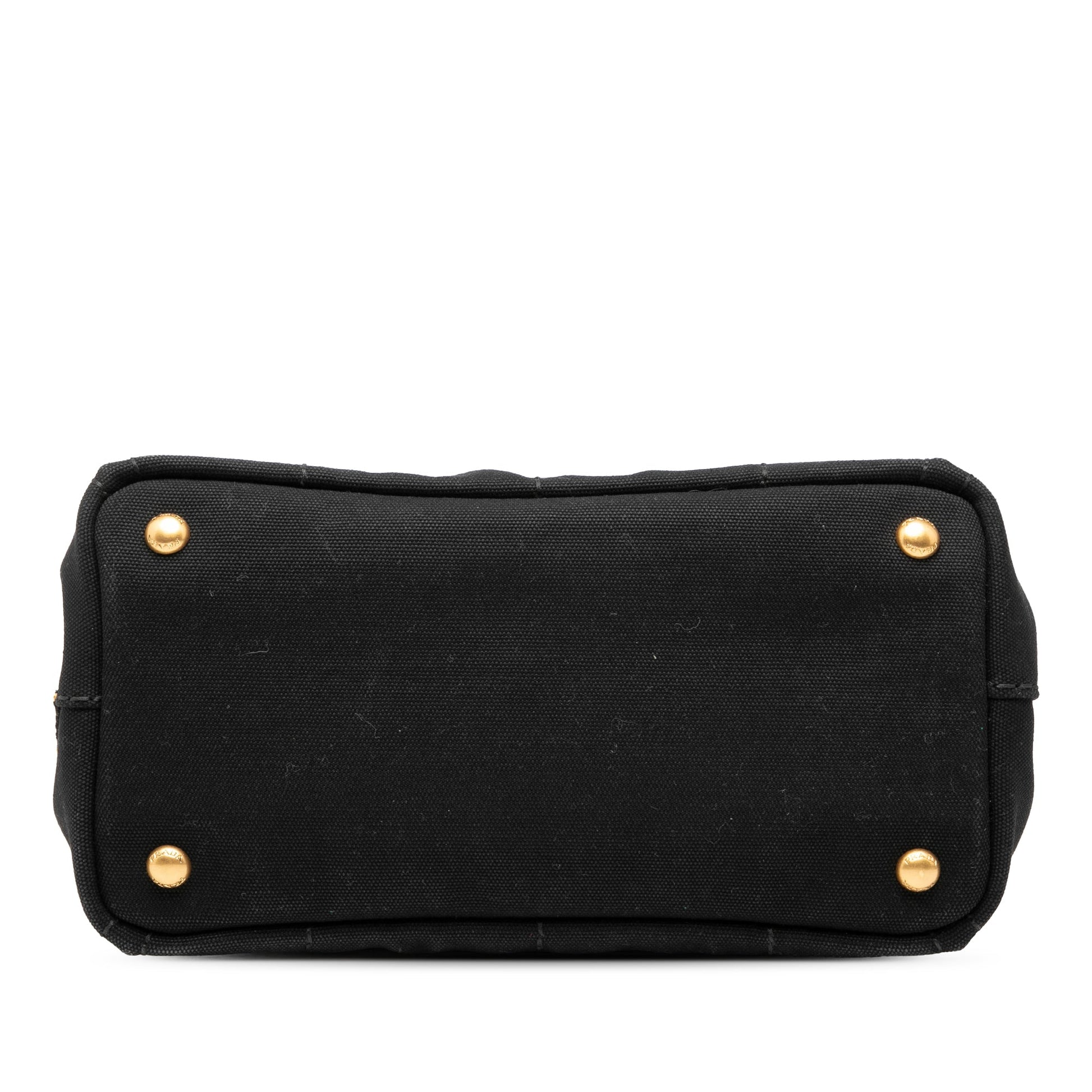 Prada Small Canvas Canapa Logo Satchel