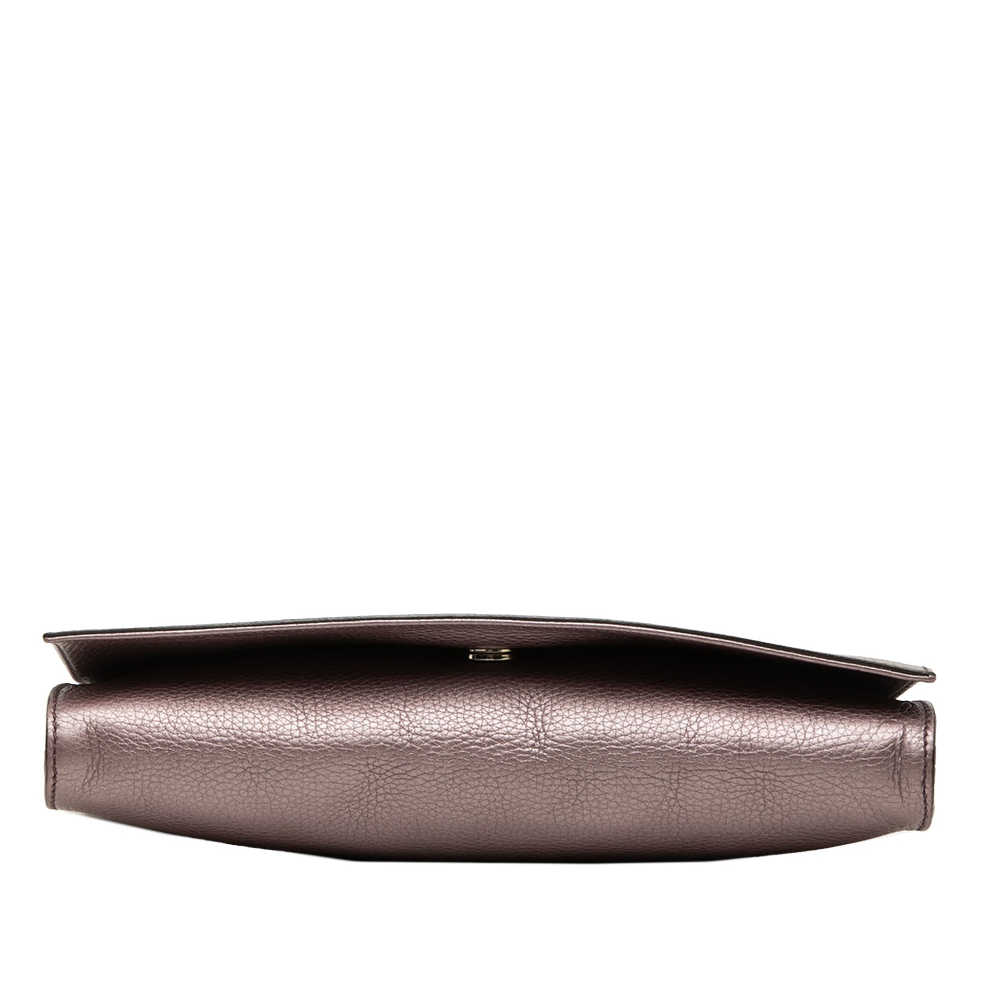 Gucci Metallic Calfskin Soho Disco Clutch