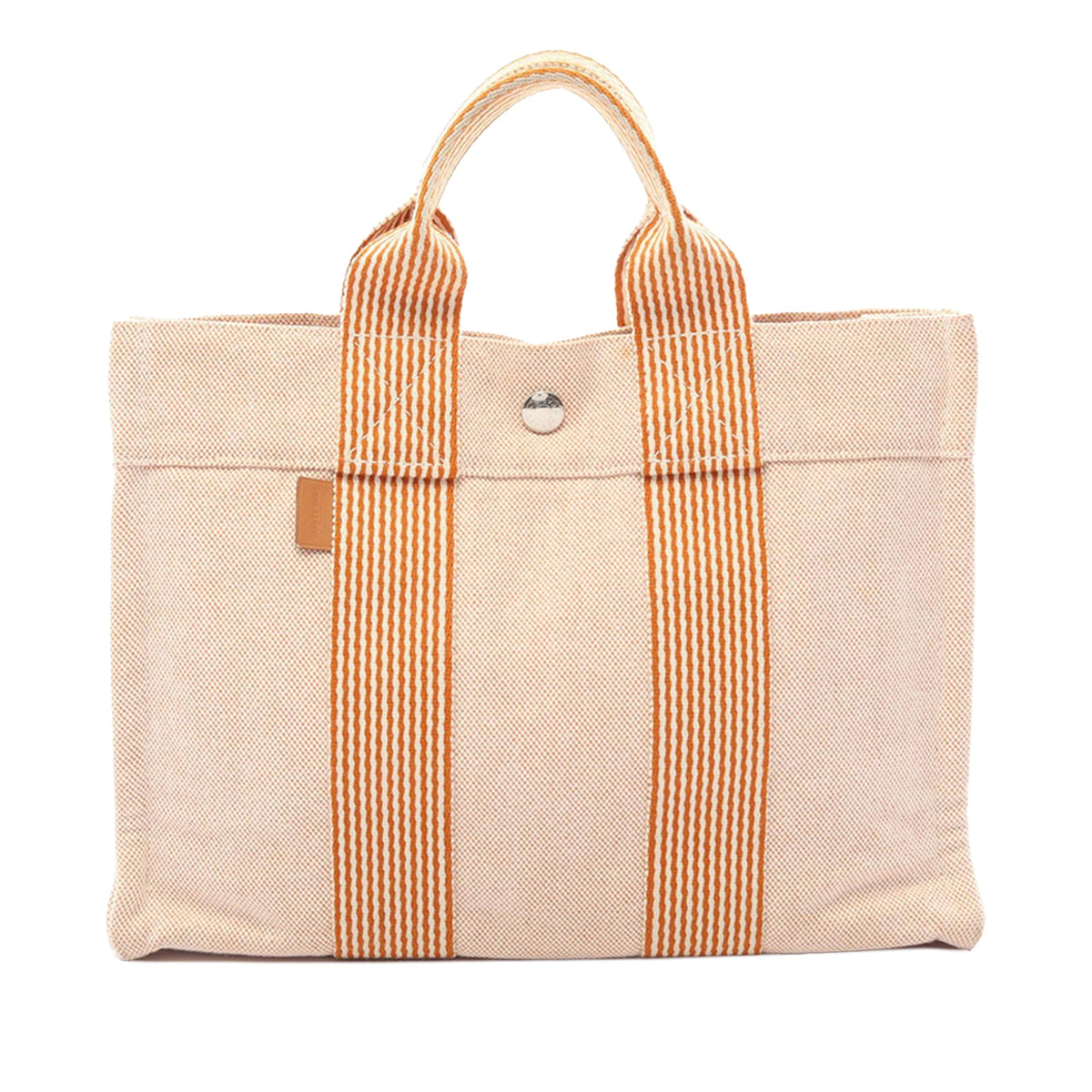 Hermès Canvas Fourre Tout PM — Brown
