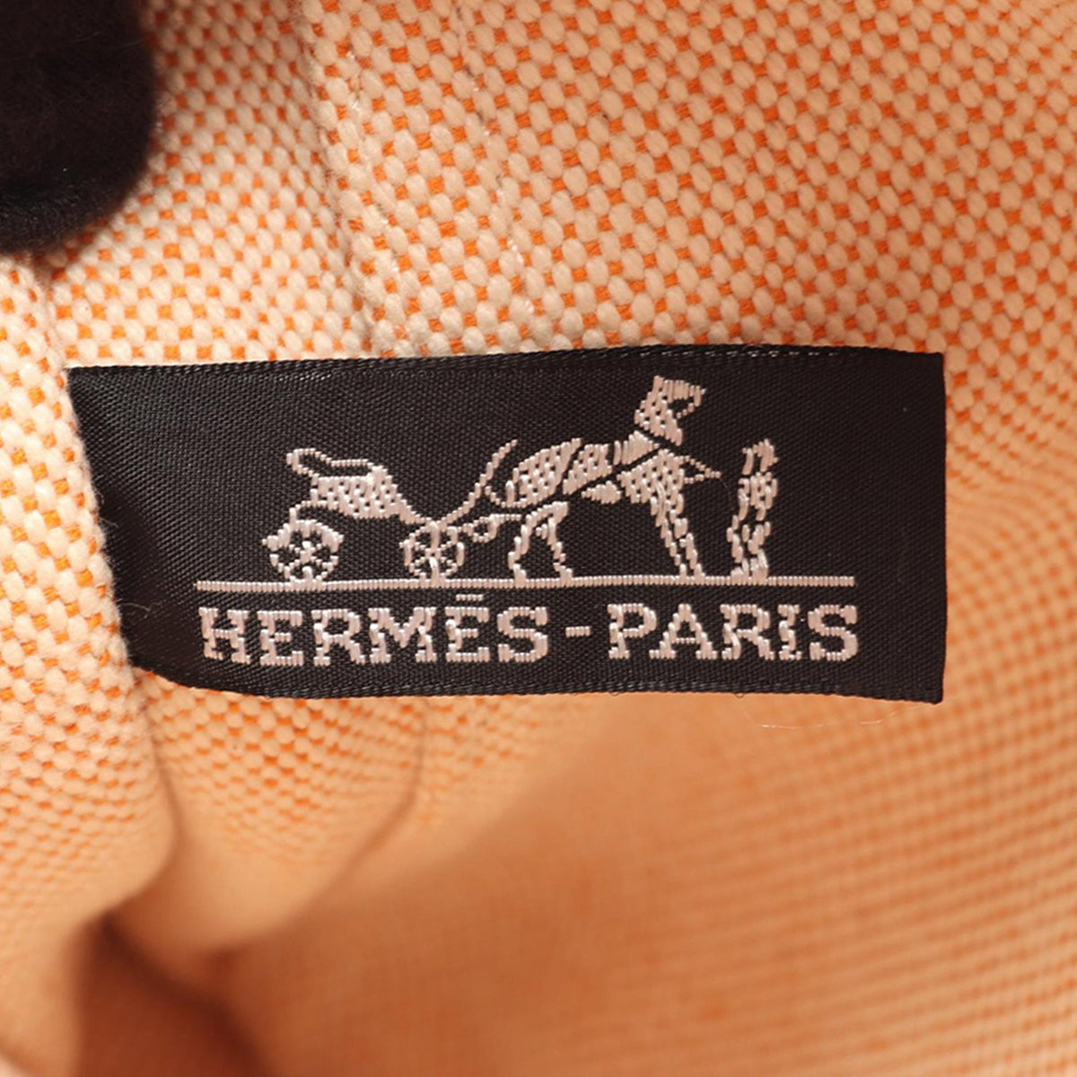 Hermès Canvas Fourre Tout PM — Brown