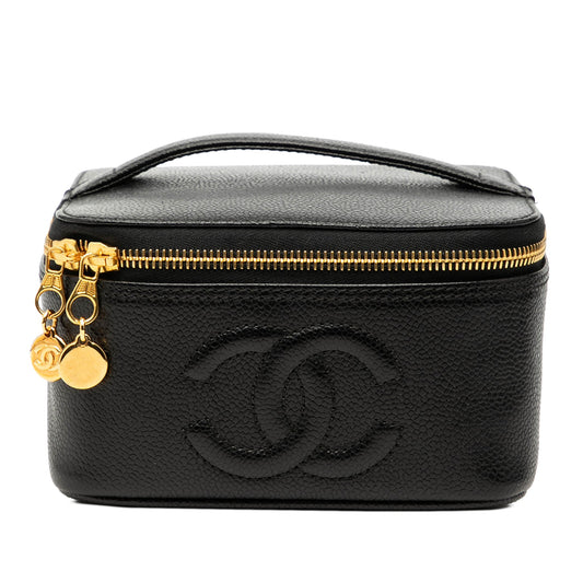 Chanel CC Caviar Vanity Bag