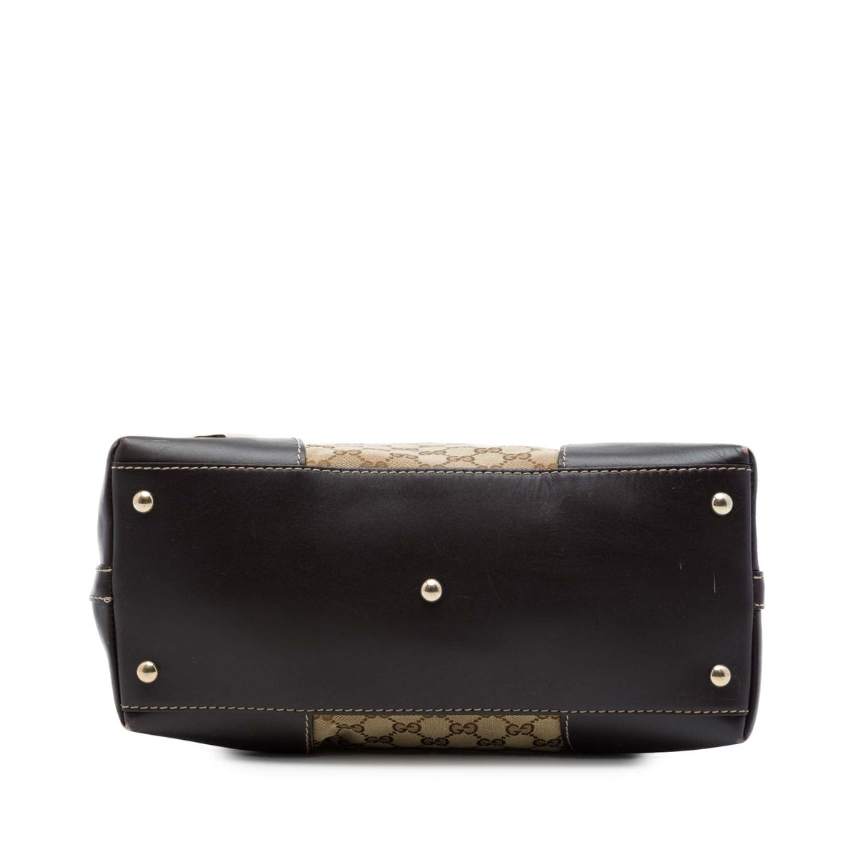 Gucci GG Canvas Lovely Shoulder Bag — Brown