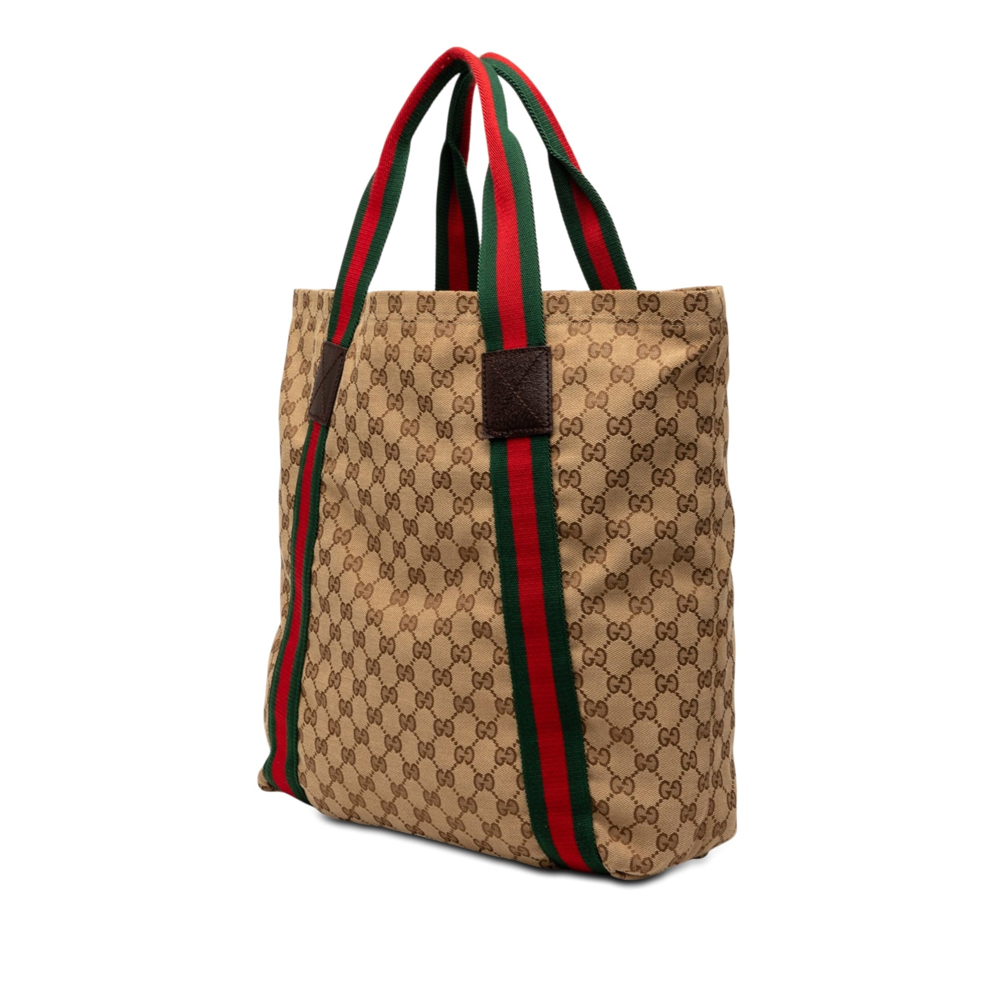 Gucci GG Canvas Web Tote