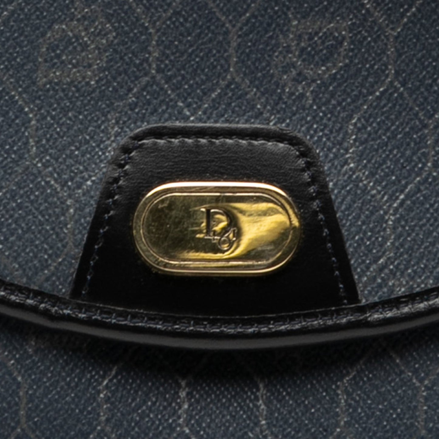 Dior Honeycomb Coated Canvas Crossbody