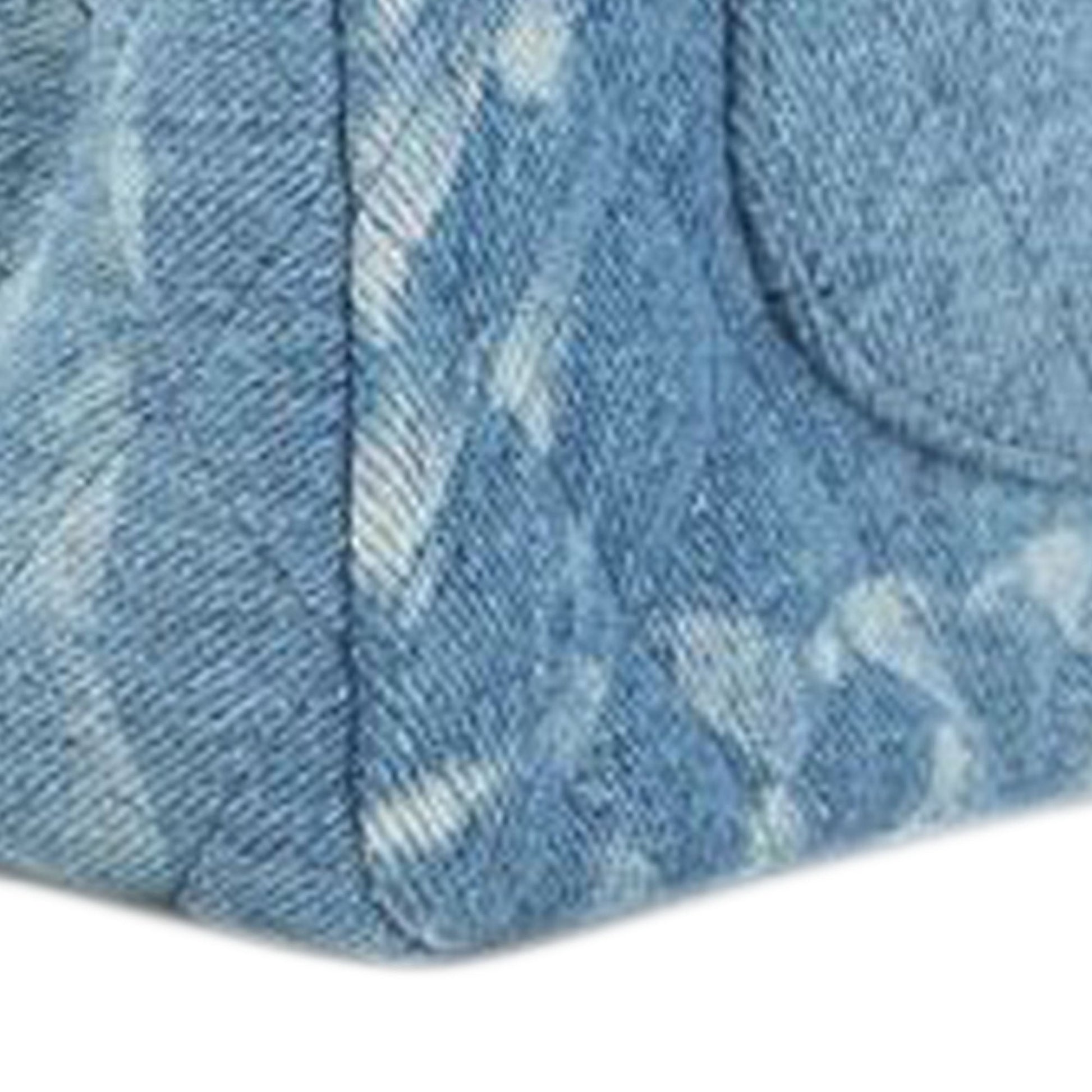 Chanel Medium Classic Washed Denim Double Flap