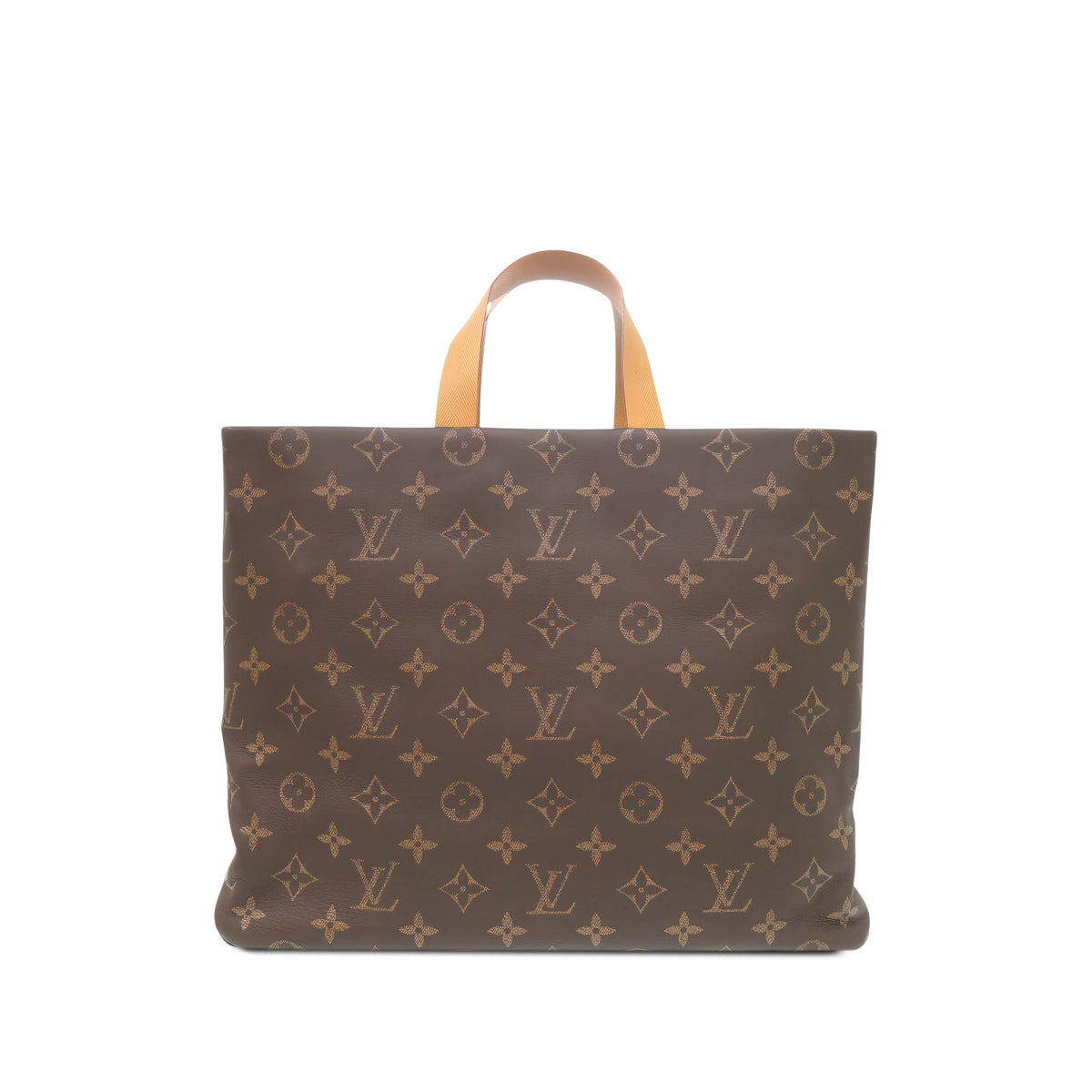 Louis Vuitton Autres Cuir Monogram Shopper Tote MM — Brown