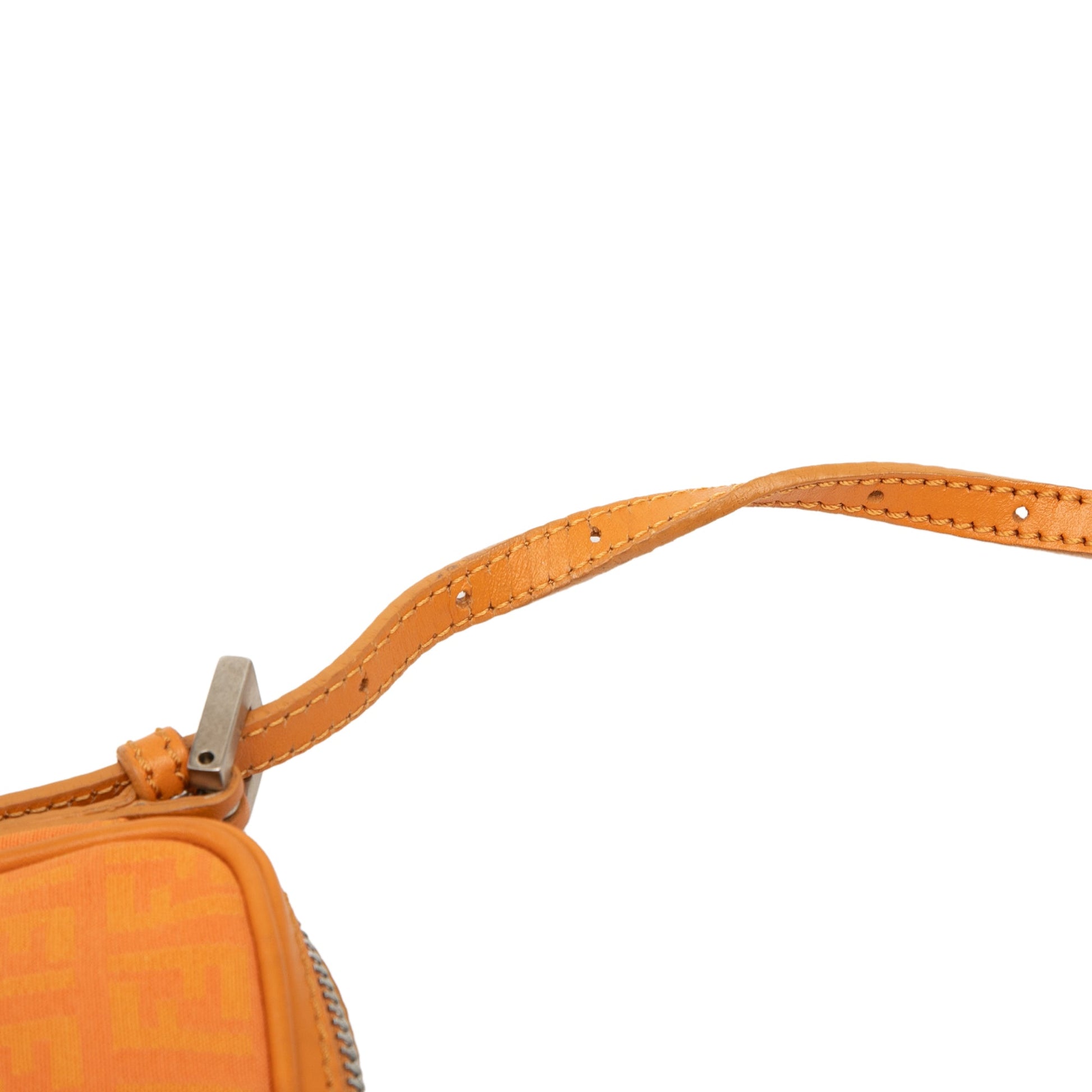 Fendi Mini Zucchino Canvas Zip Crossbody