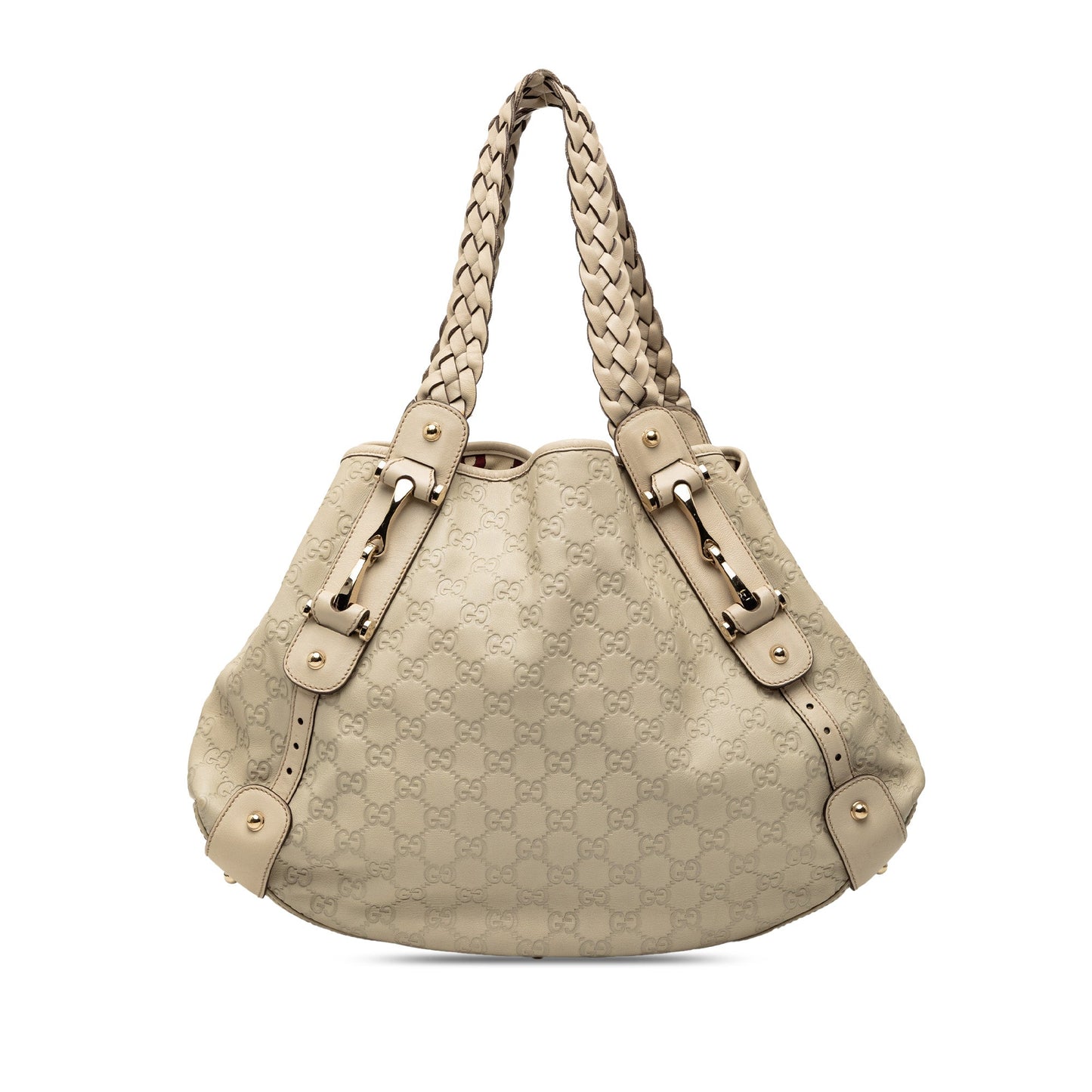 Gucci Guccissima Horsebit Pelham Shoulder Bag