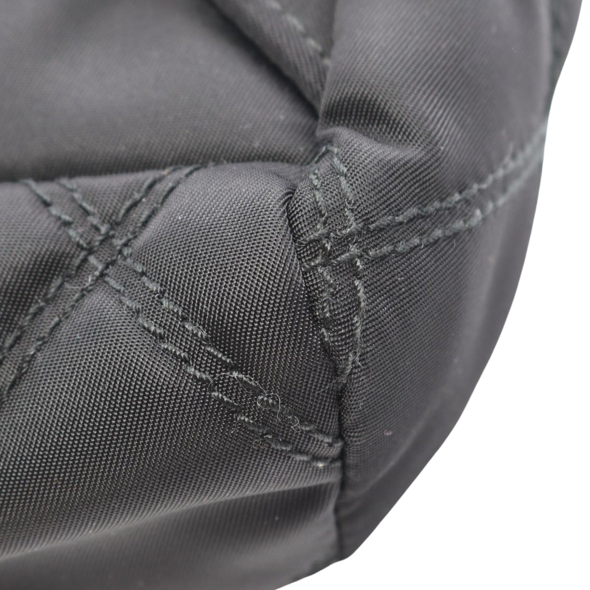 Prada Tessuto Impuntu Backpack — Black