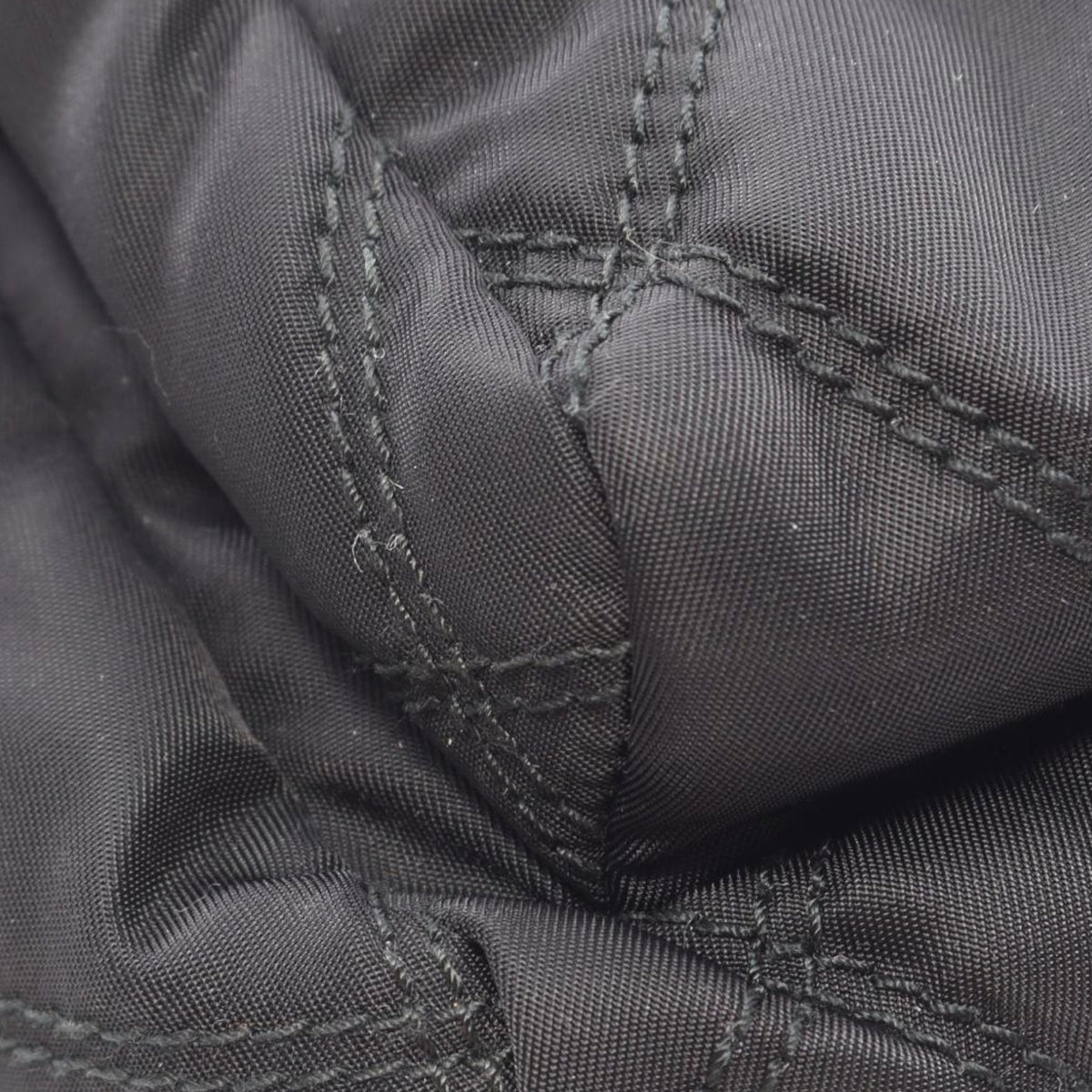 Prada Tessuto Impuntu Backpack — Black
