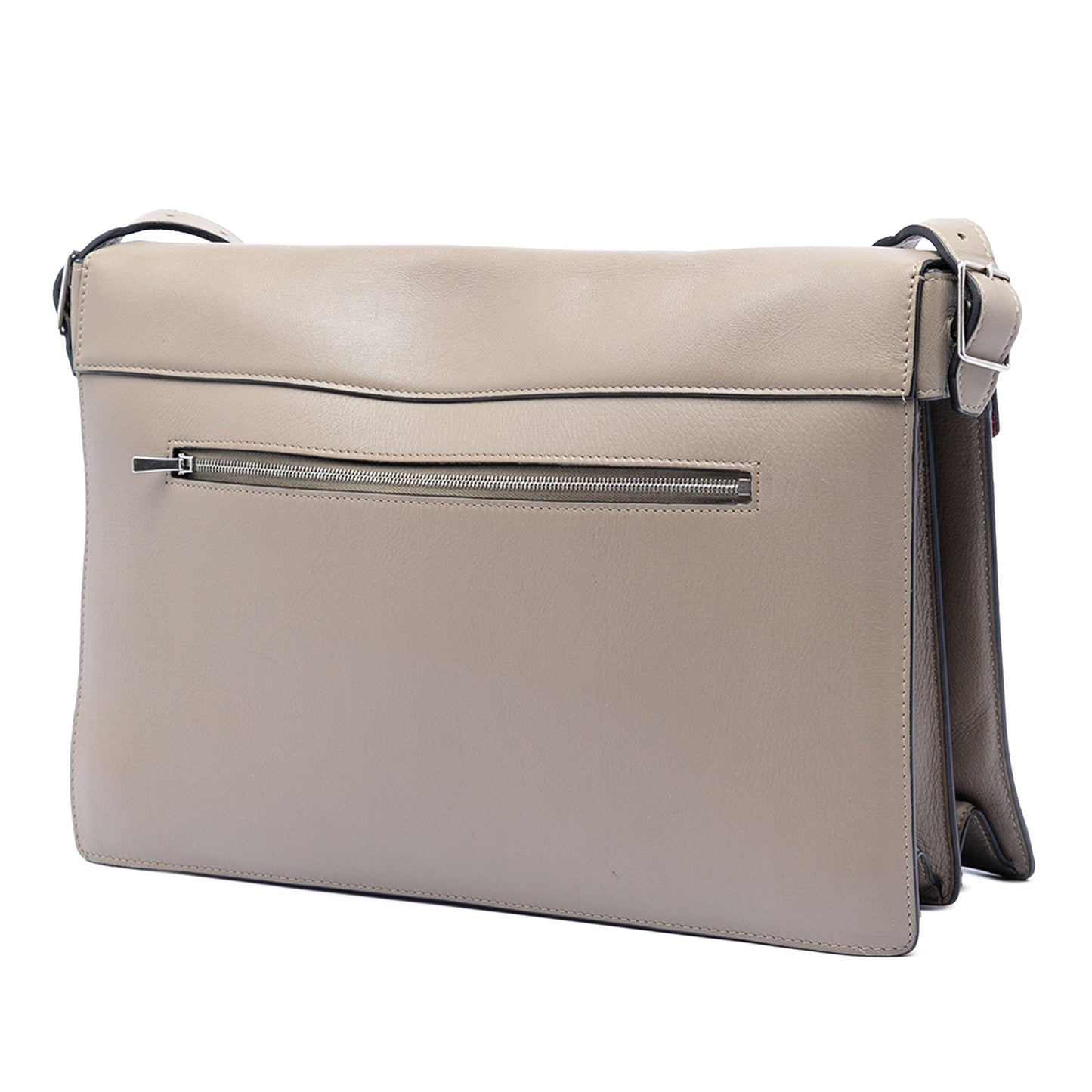 Celine Multicolor Leather and Pony Hair Diamond Shoulder Bag