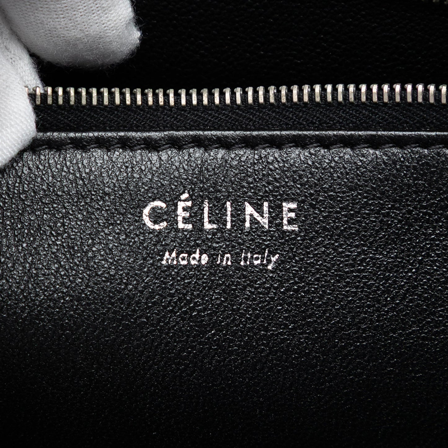 Celine Multicolor Leather and Pony Hair Diamond Shoulder Bag