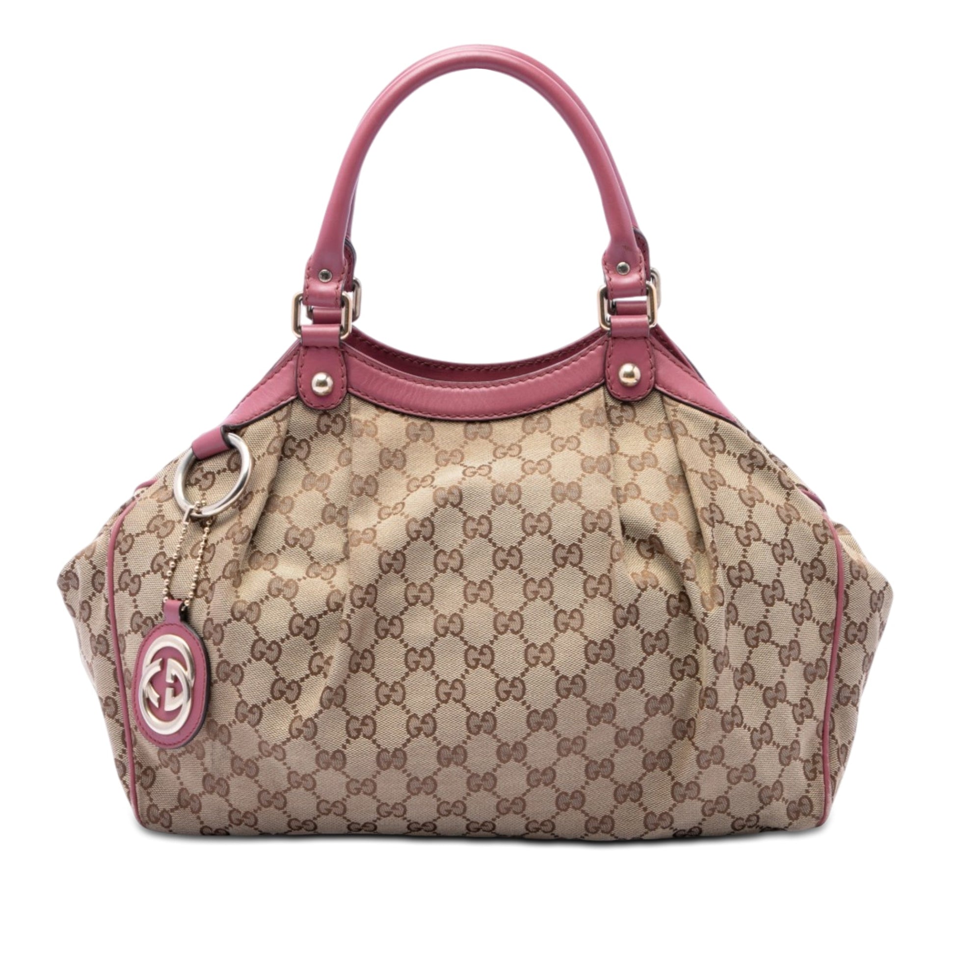 Gucci Medium GG Canvas Sukey Tote