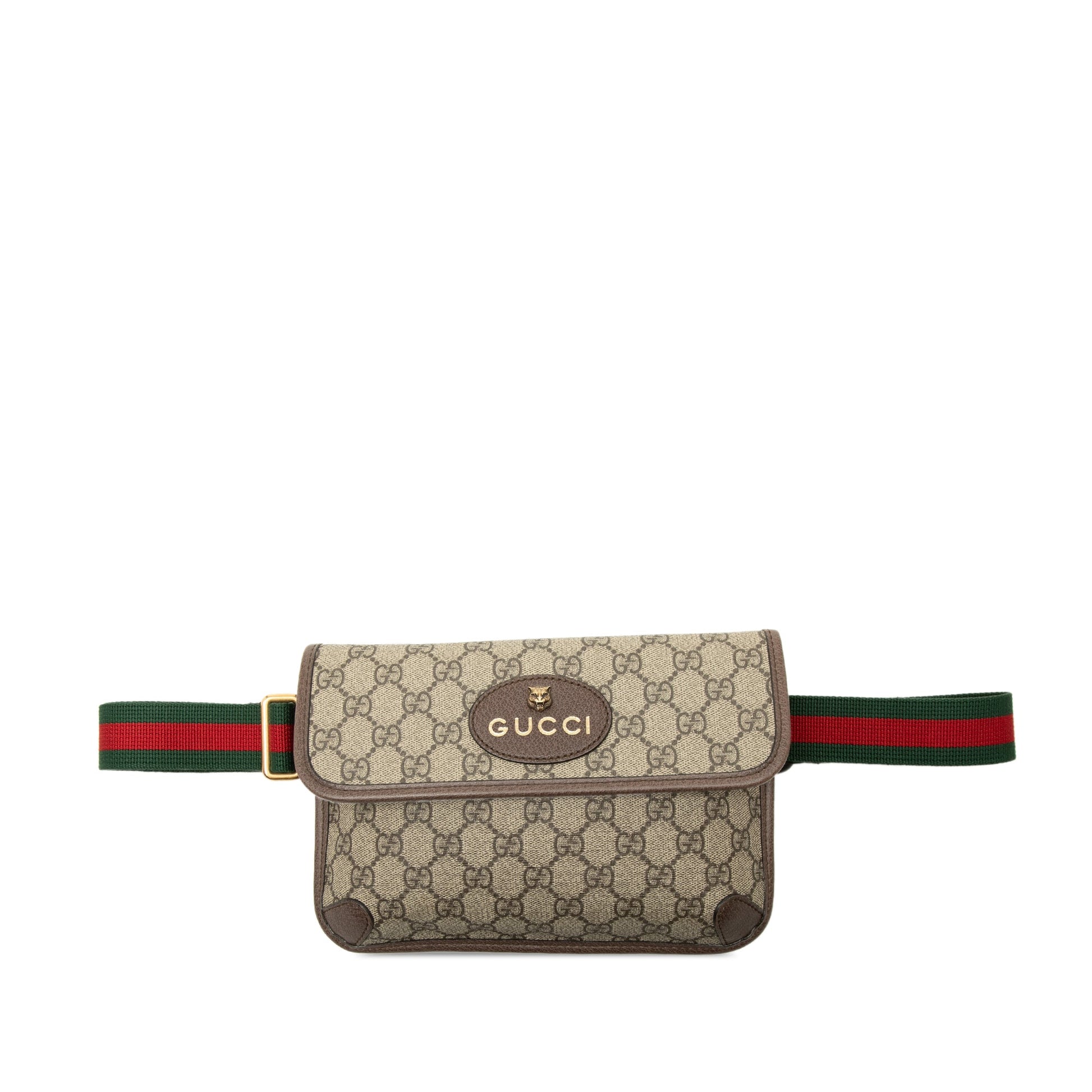 Gucci GG Supreme Web Neo Vintage Belt Bag