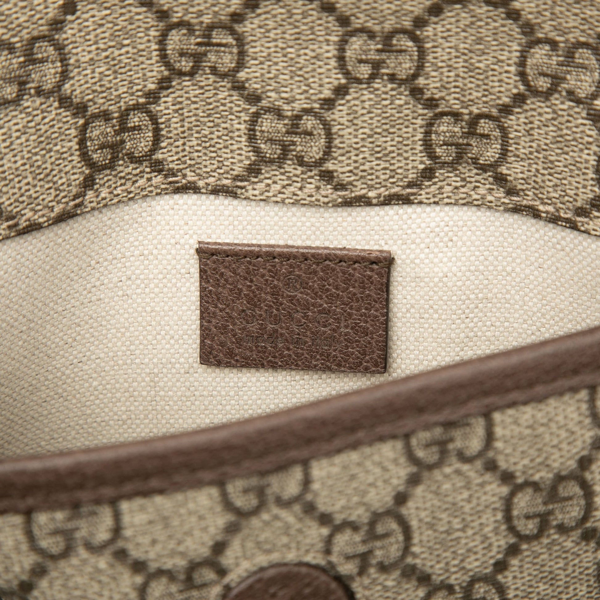 Gucci GG Supreme Web Neo Vintage Belt Bag
