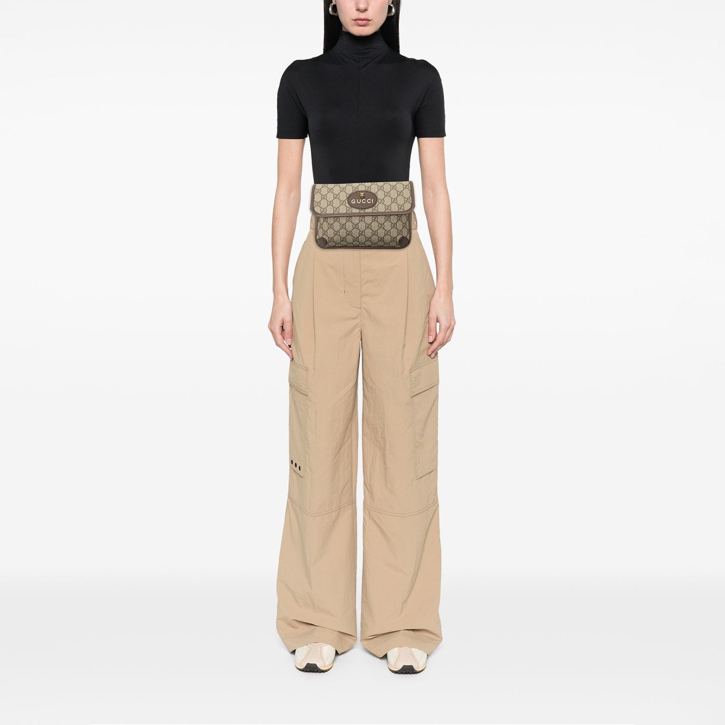 Gucci GG Supreme Web Neo Vintage Belt Bag
