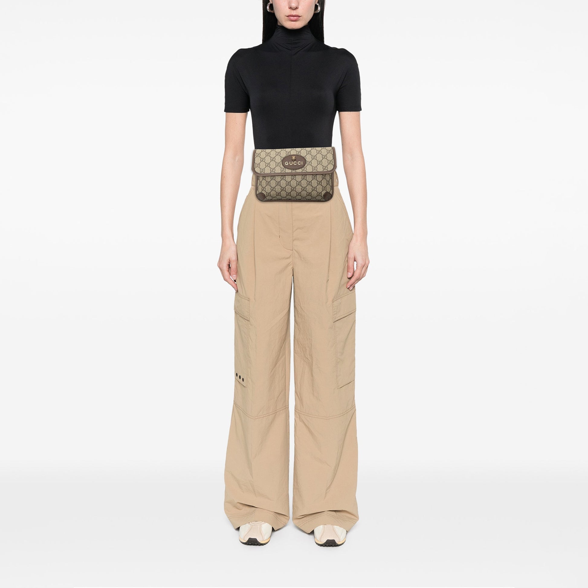 Gucci GG Supreme Web Neo Vintage Belt Bag