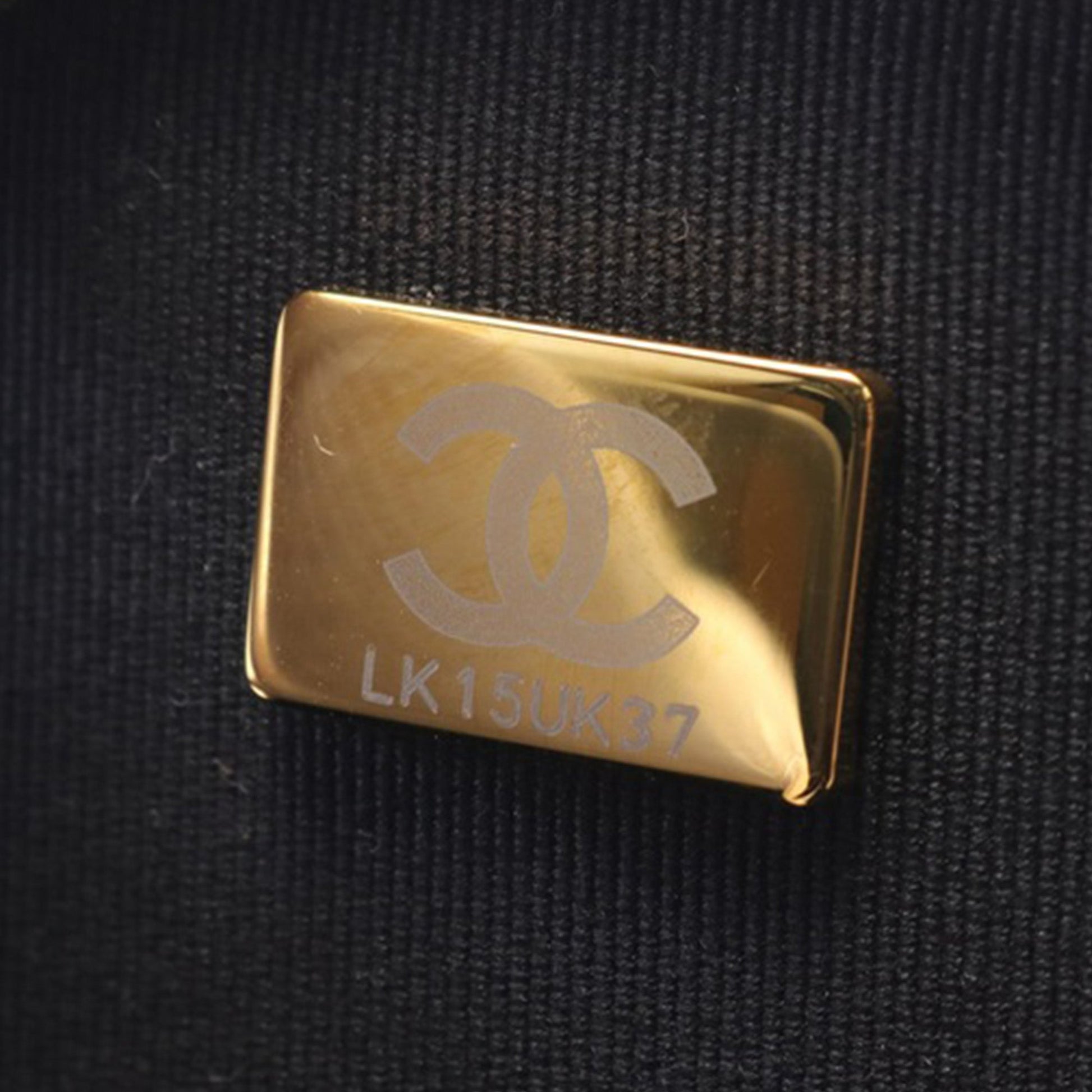 Chanel Quilted Lambskin Oval Logo Chain Top Handle Round Clutch on Chain