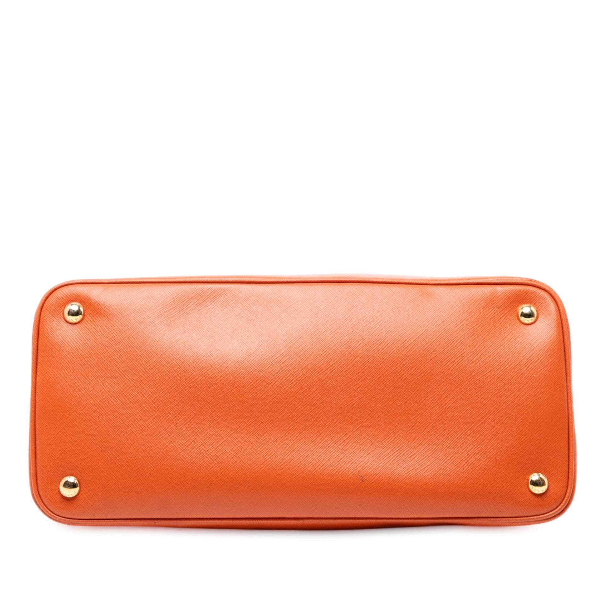 Prada Medium Saffiano Lux Open Promenade Satchel