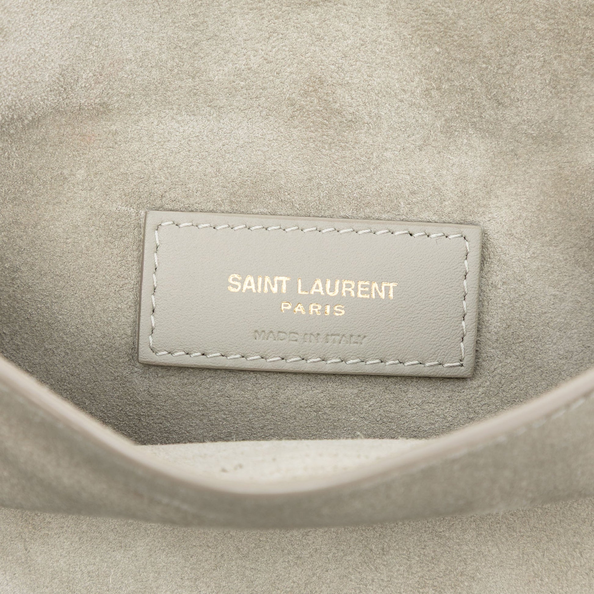 Saint Laurent Medium Shearling Monogram Kate Reversible Shoulder Bag