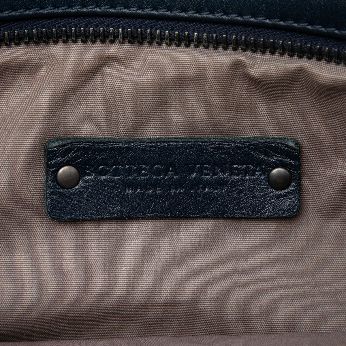 Bottega Veneta Nappa Intrecciato VN Crossbody — Blue