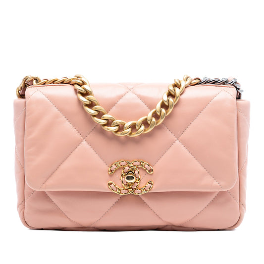 Chanel Medium Lambskin 19 Flap