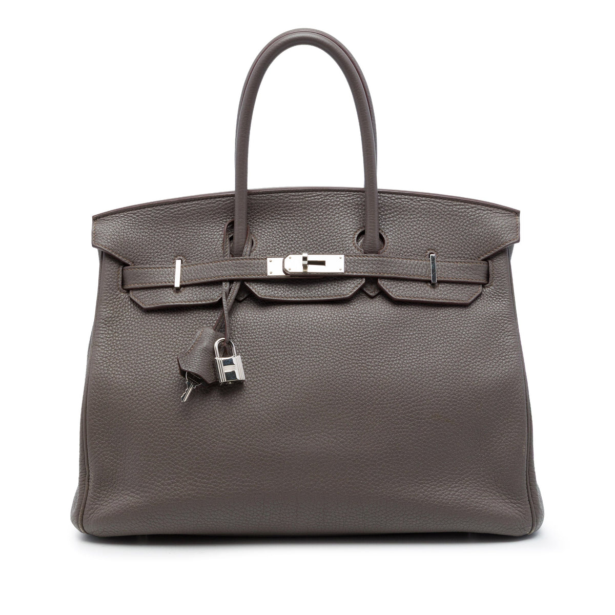 Hermès Togo Birkin Retourne 35 — Gray