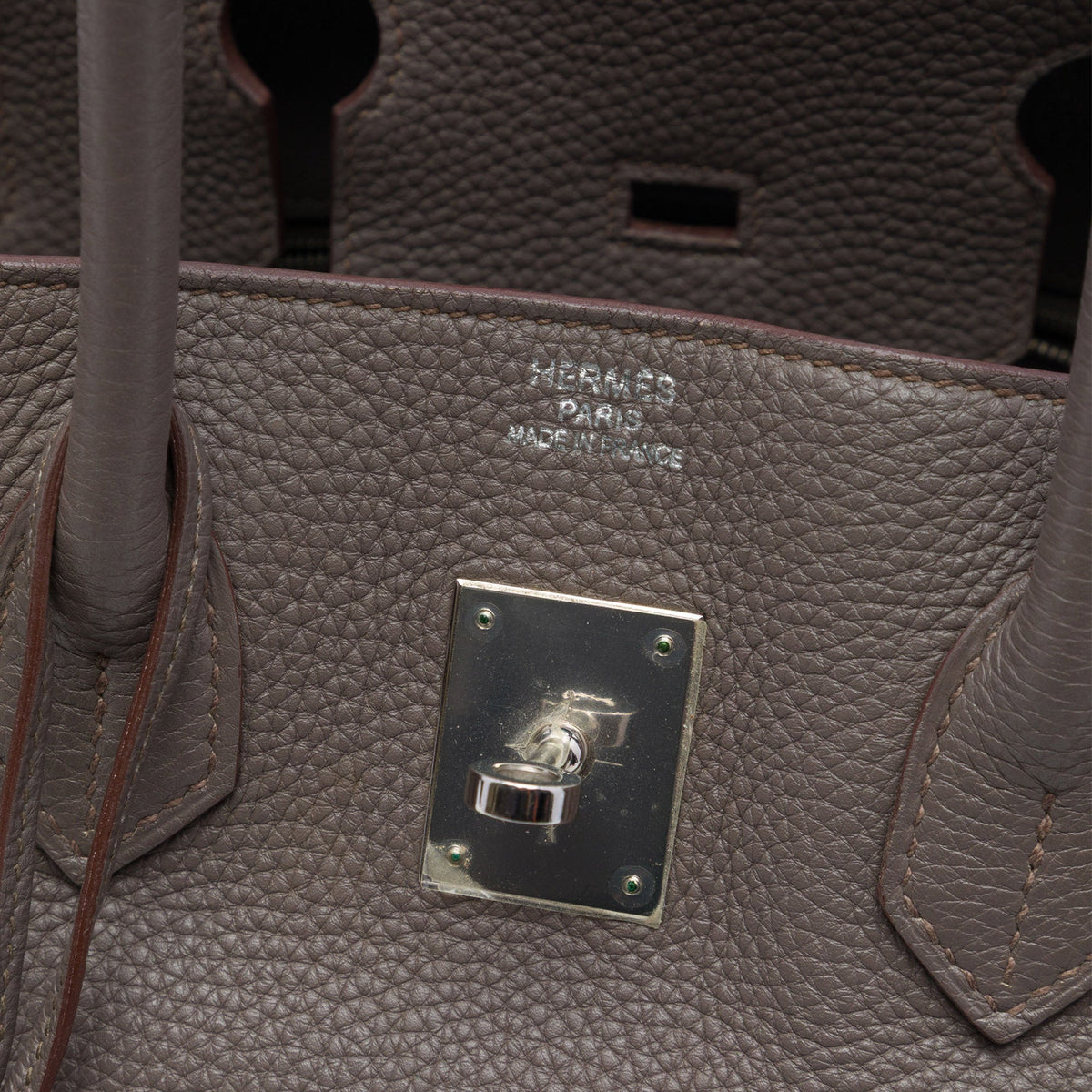 Hermès Togo Birkin Retourne 35 — Gray