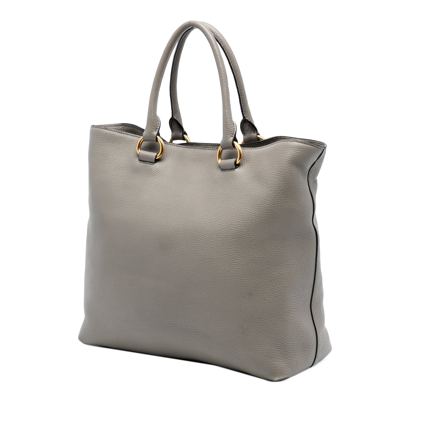 Prada Vitello Daino Open Convertible Tote