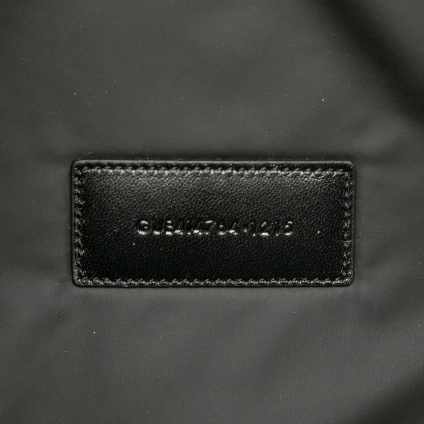 Saint Laurent Canvas Beach Zip Clutch