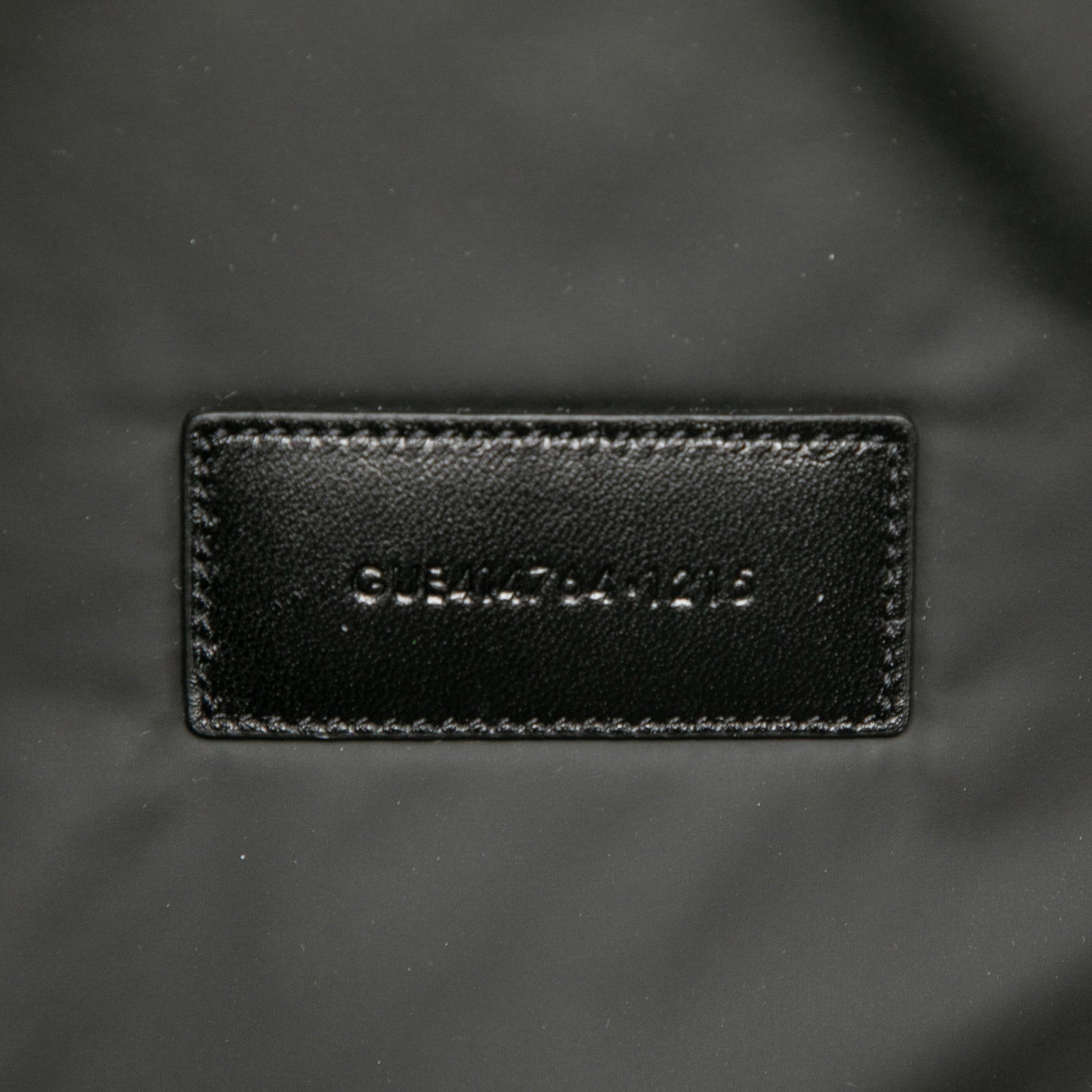 Saint Laurent Canvas Beach Zip Clutch