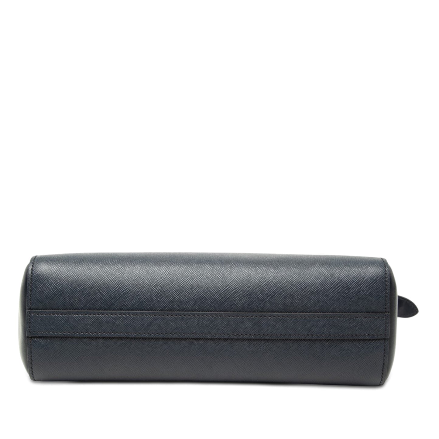 Prada Soft Calf Trimmed Saffiano Lux Open Convertible Tote