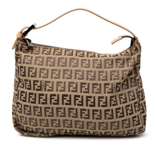 Fendi Zucchino Canvas Handbag