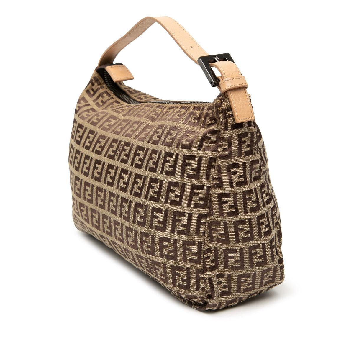 Fendi Zucchino Canvas Handbag